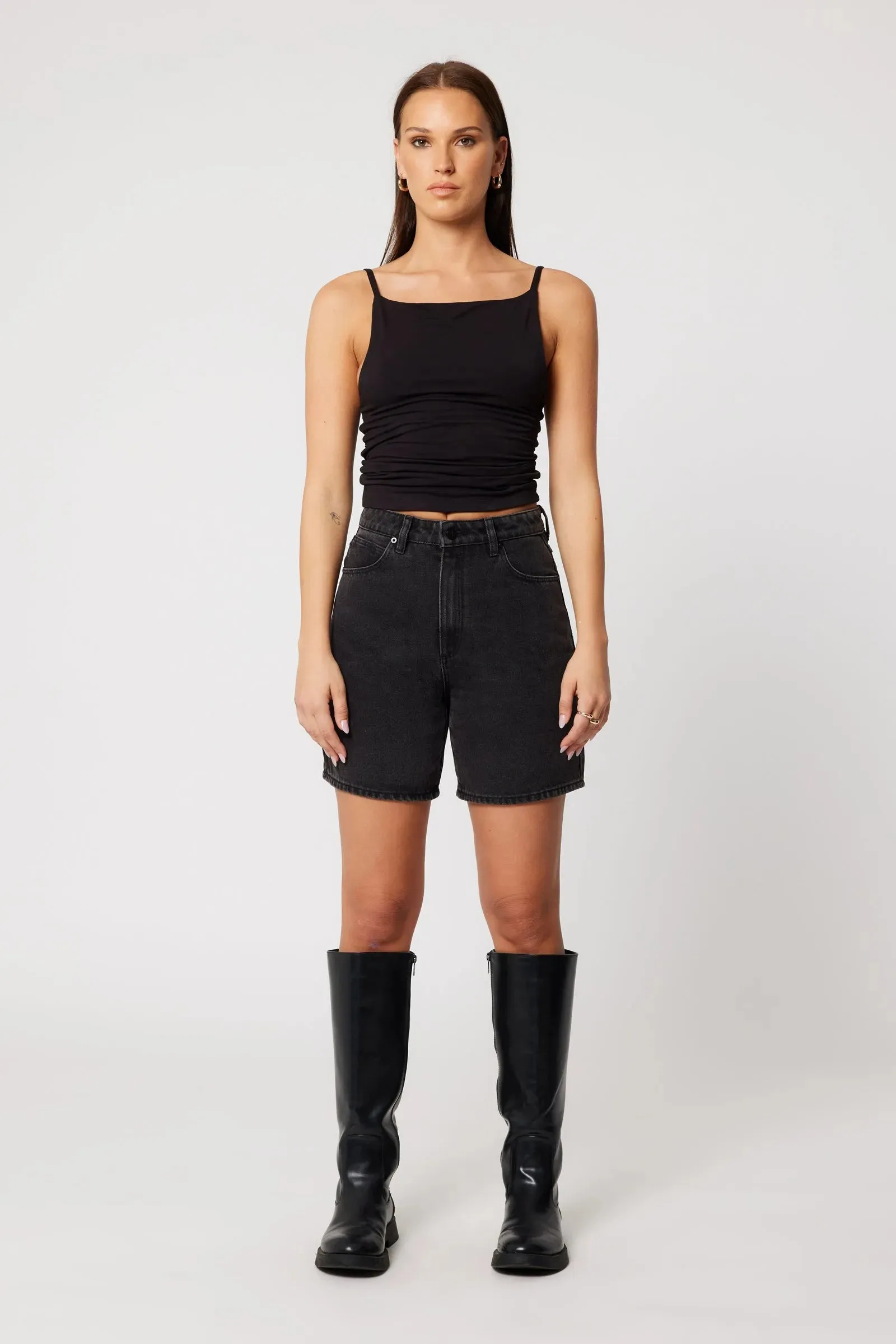 Abrand - Carrie Short, Heidi Washed Black