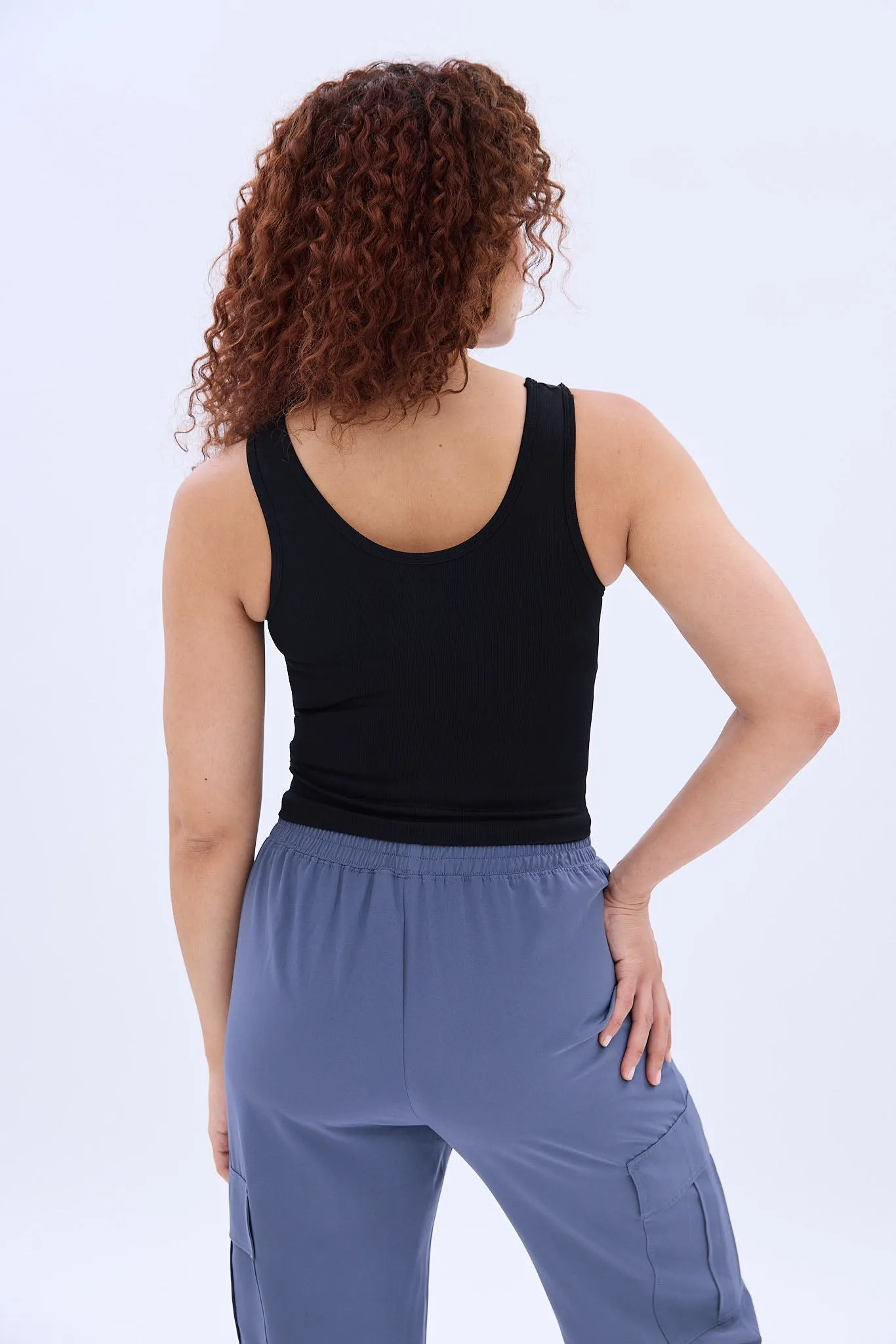 AERO Seamless Ribbed Tank Top