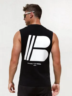 Apex Sleeveless Tee - Black