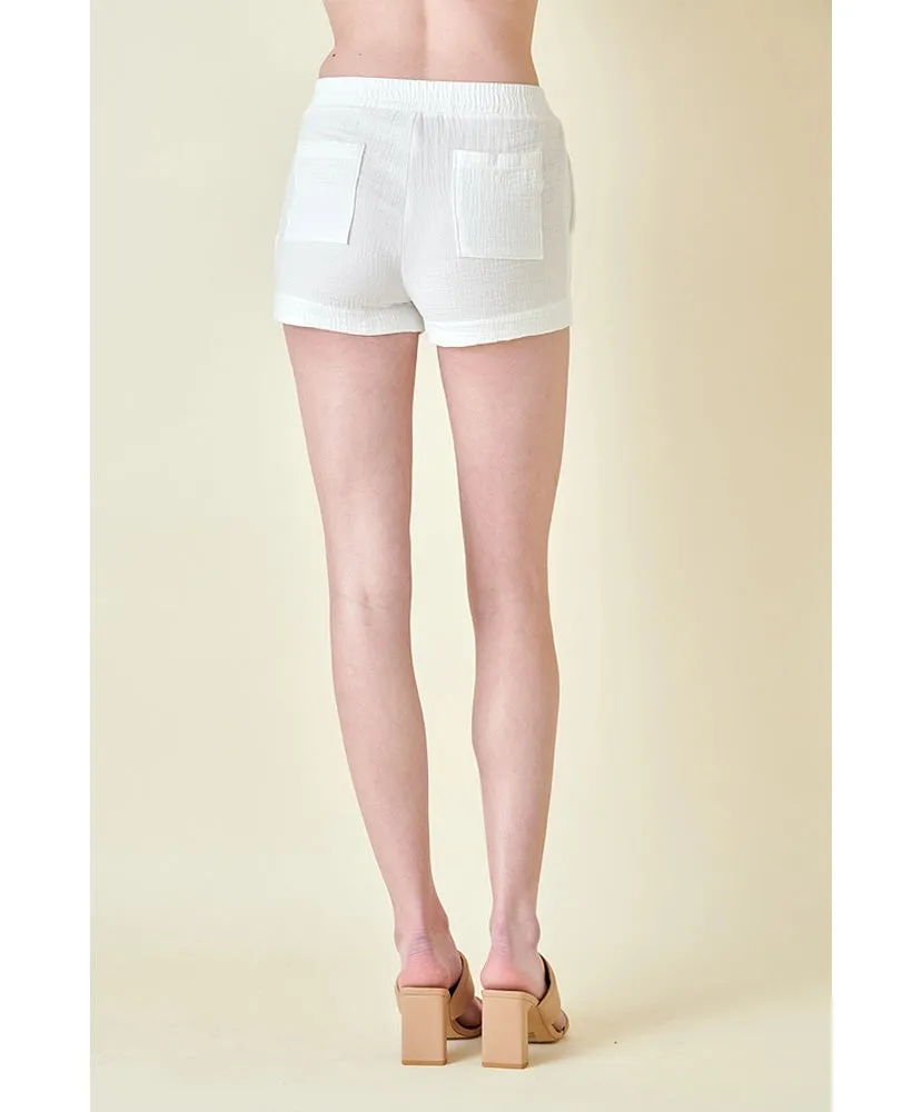 Bailey Cotton Gauze Four Pocket Shorts