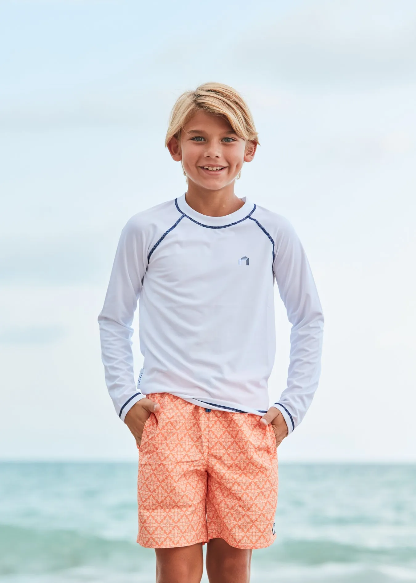 Boys Fisher Island Swim Trunks