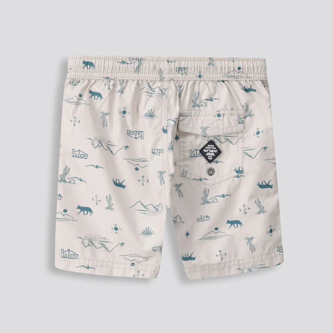 Boys Pool Shorts _ 153205 _ Cement