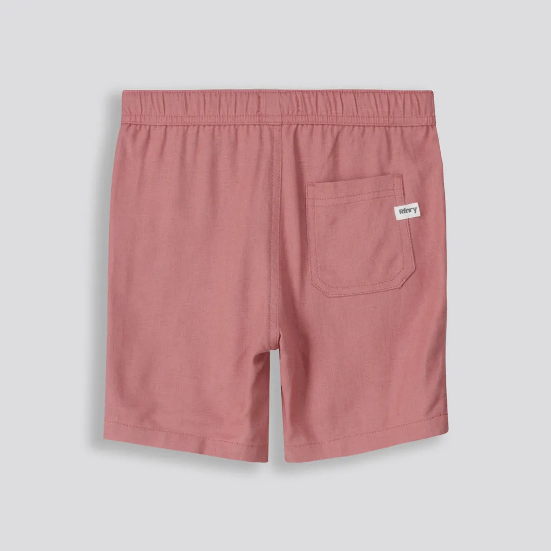 Boys Pull-On Shorts _ 153155 _ Brick