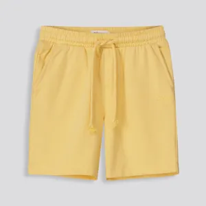 Boys Trackie Shorts _ 153342 _ Yellow