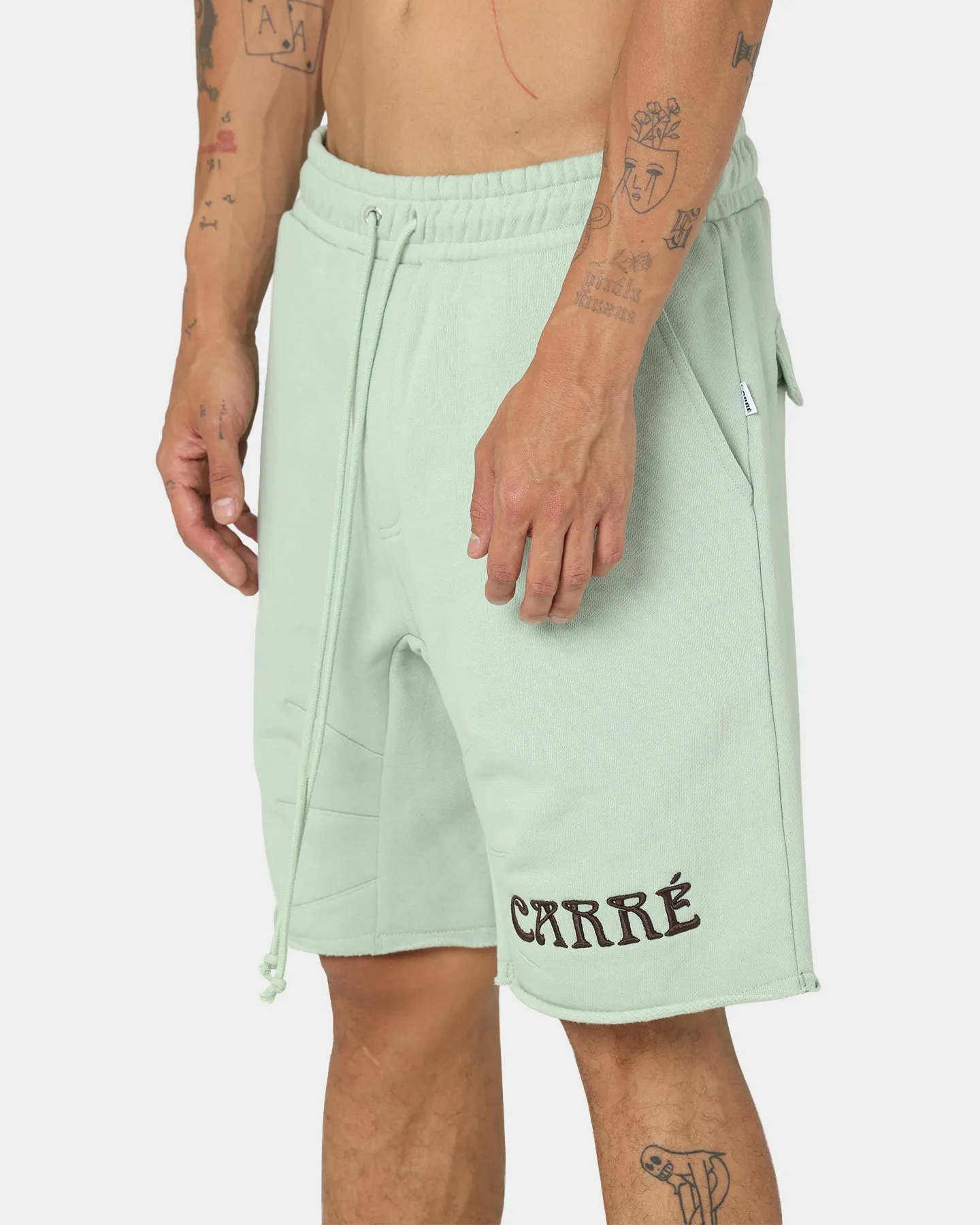 Carre Nonouve Forme Sweat Shorts Sage