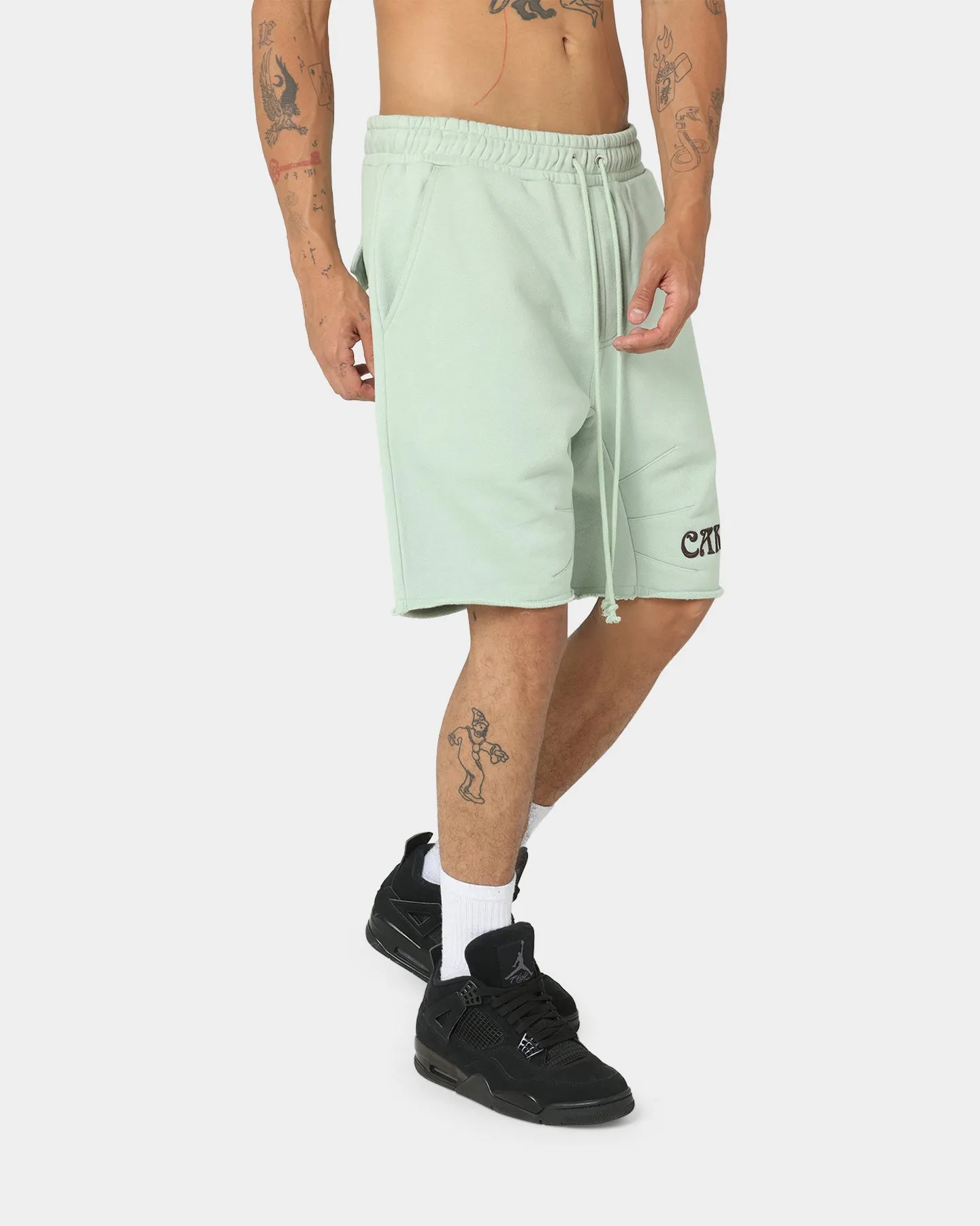 Carre Nonouve Forme Sweat Shorts Sage