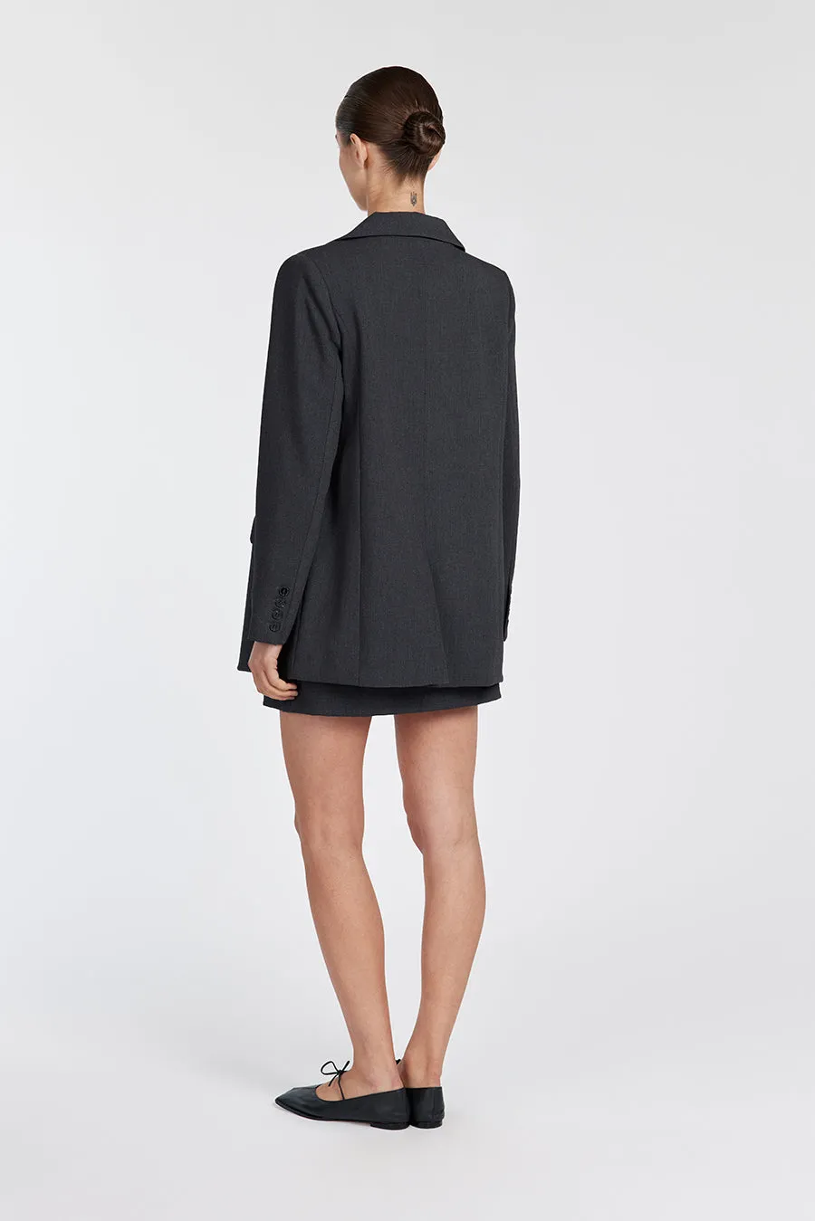 CELINE CHARCOAL SKORT