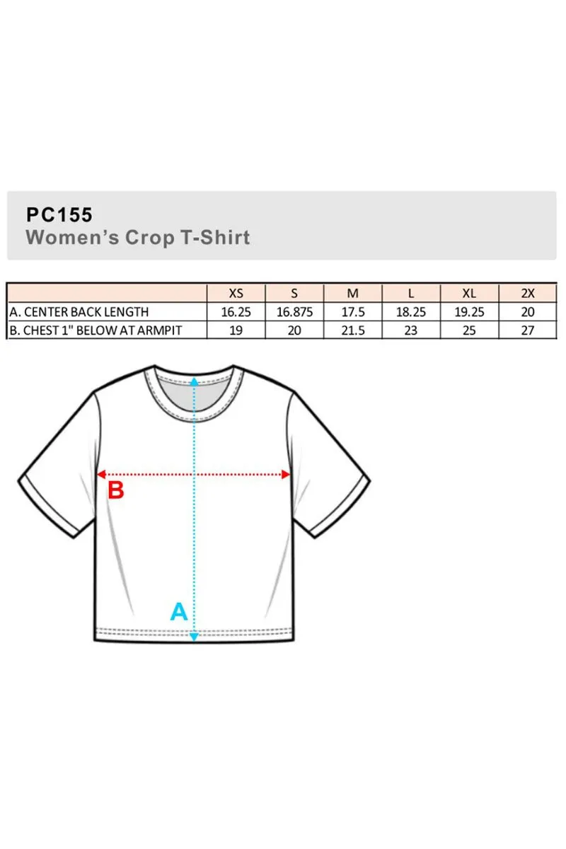 Cheetah Baseball Mama Women's Soft-Tek Blend Crop T-Shirt