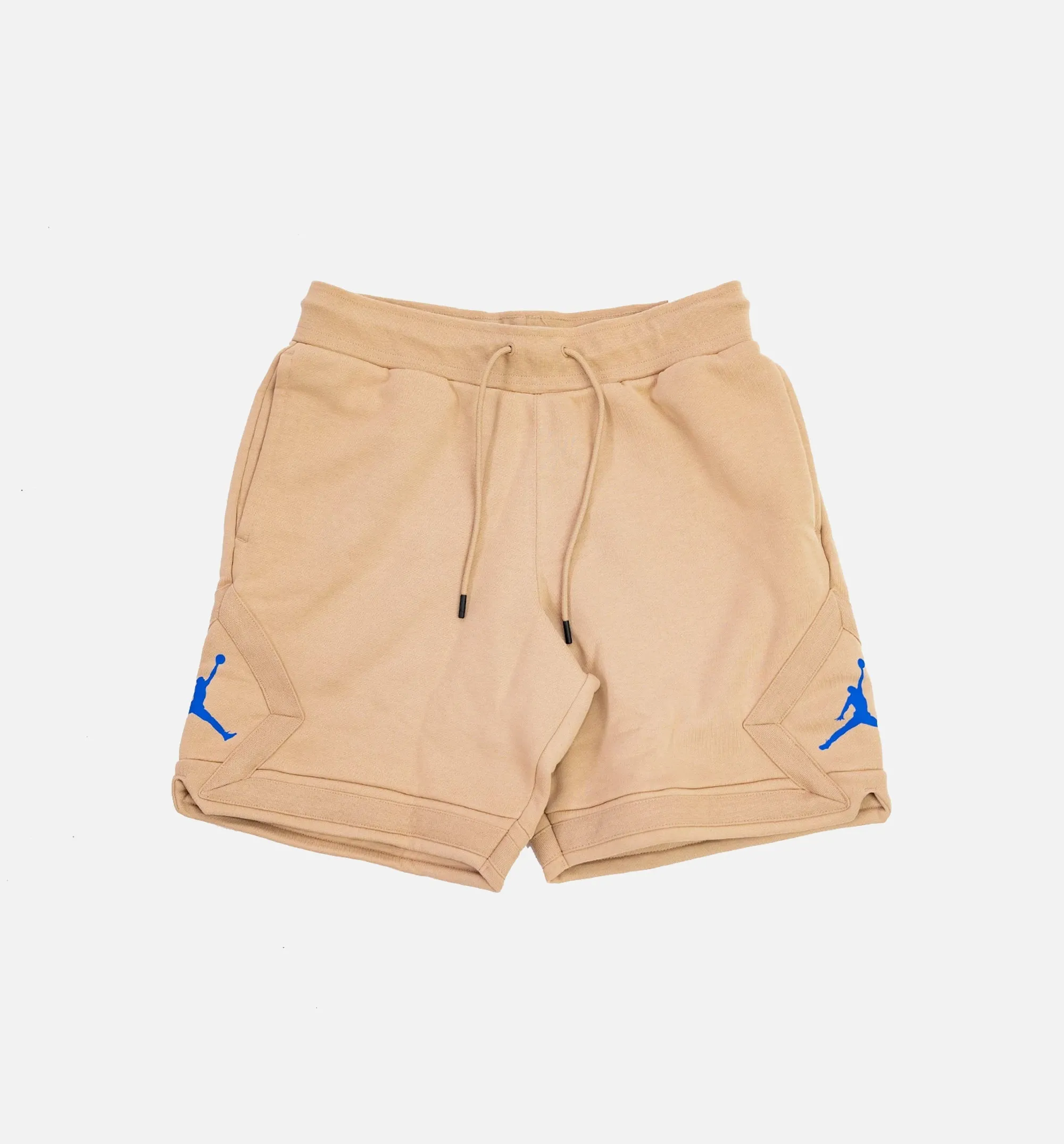 Essential Fleece Diamond Shorts Mens Shorts - Hemp/Game Royal