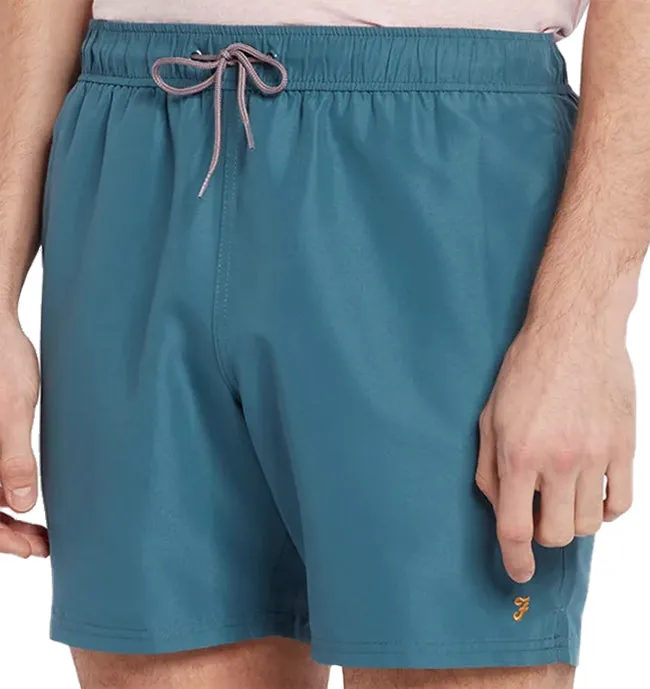 Farah Mens Colbert Plain Swim Short Ocean