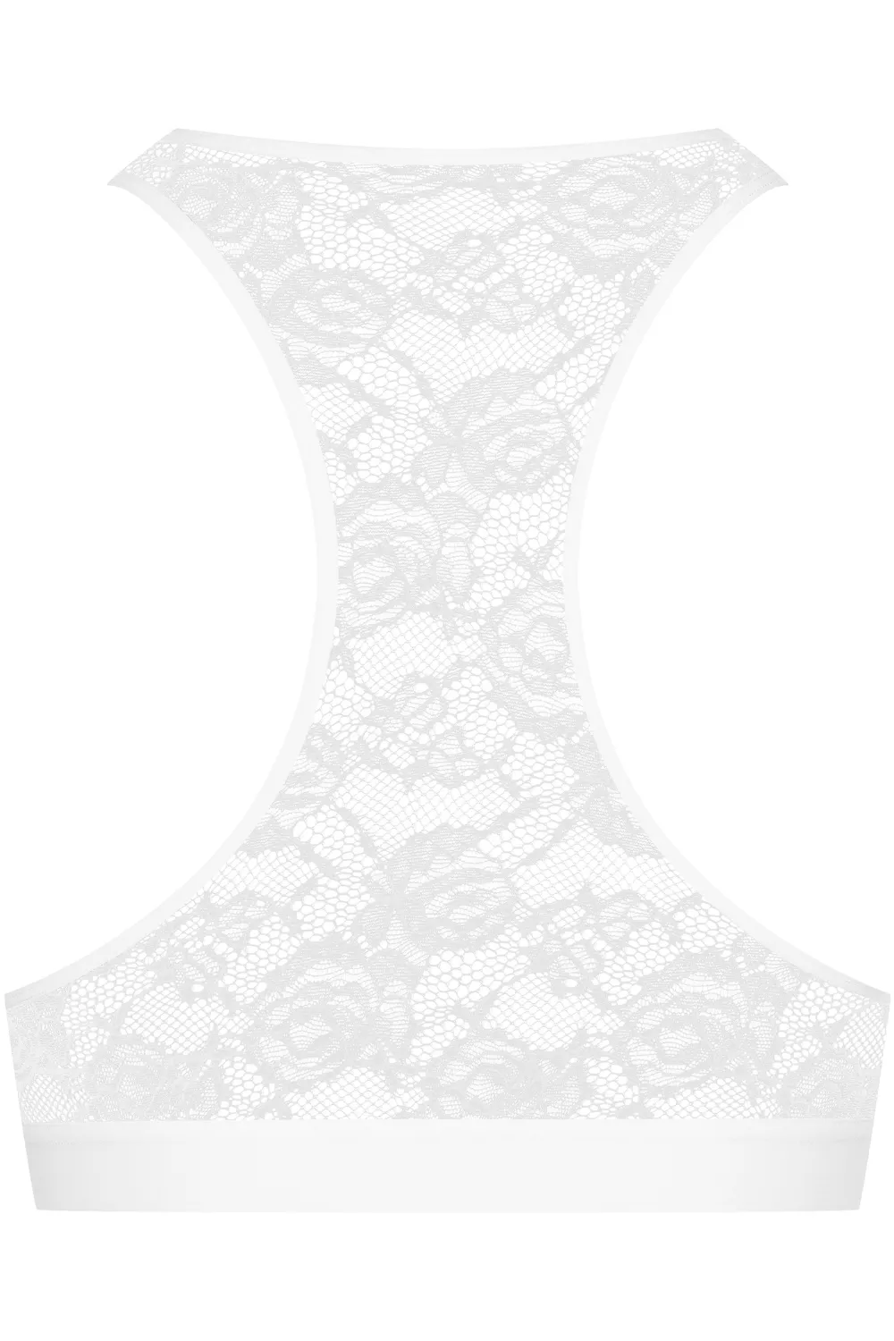 Flashback Lace Bralette White