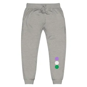 Genderqueer Pride Sweatpants - Circles