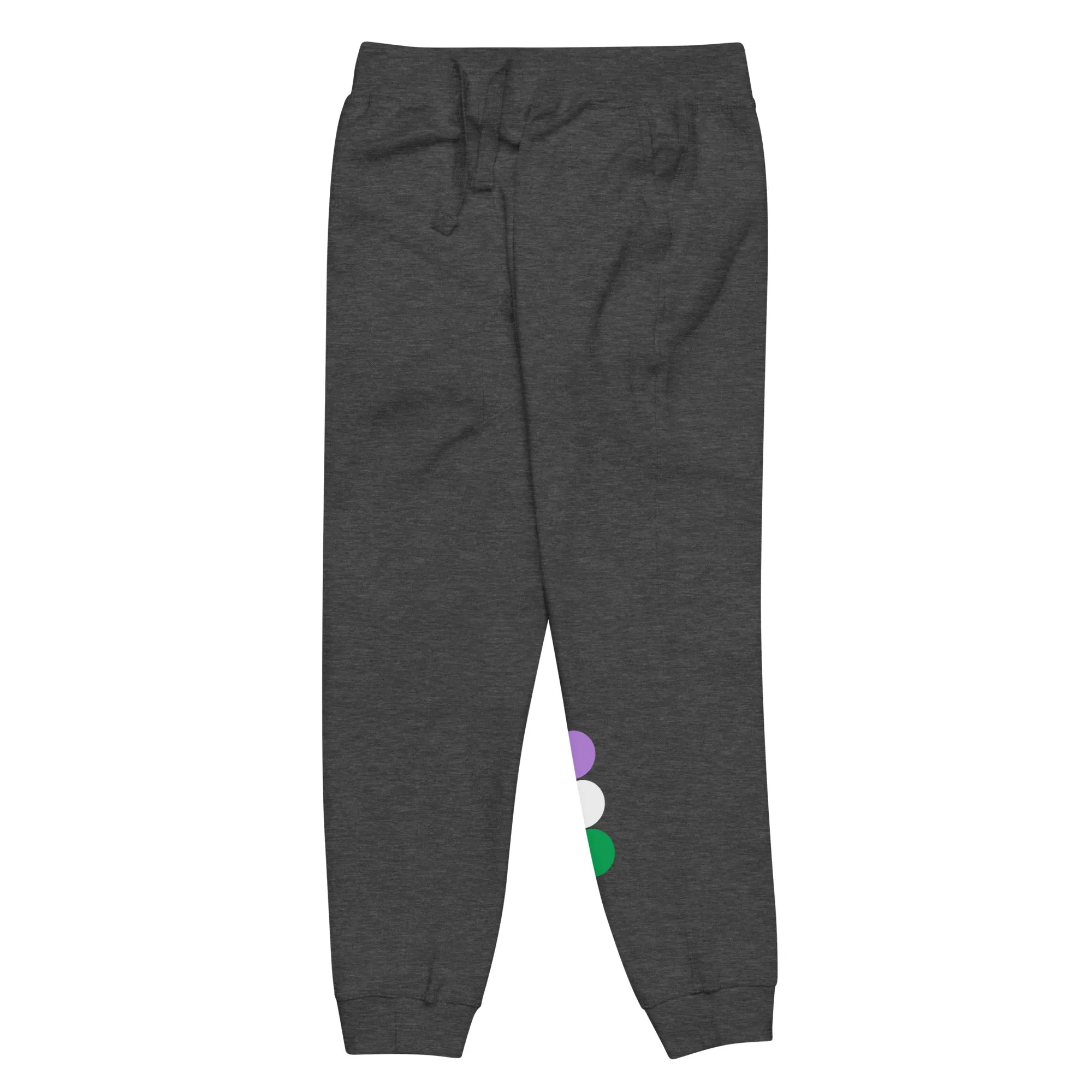 Genderqueer Pride Sweatpants - Circles