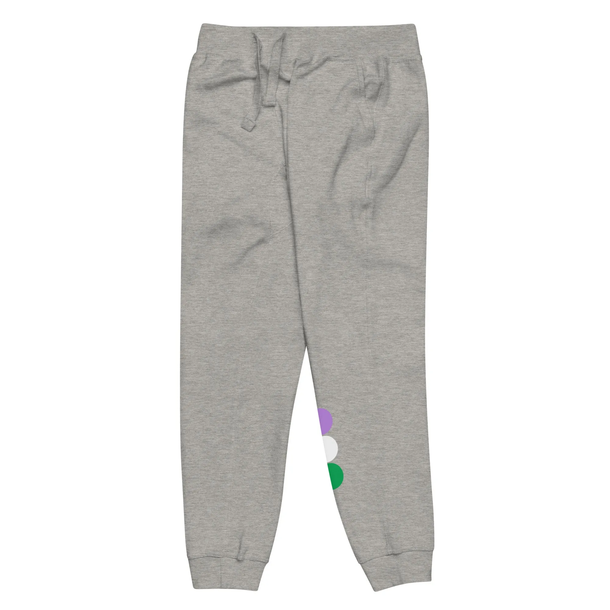 Genderqueer Pride Sweatpants - Circles