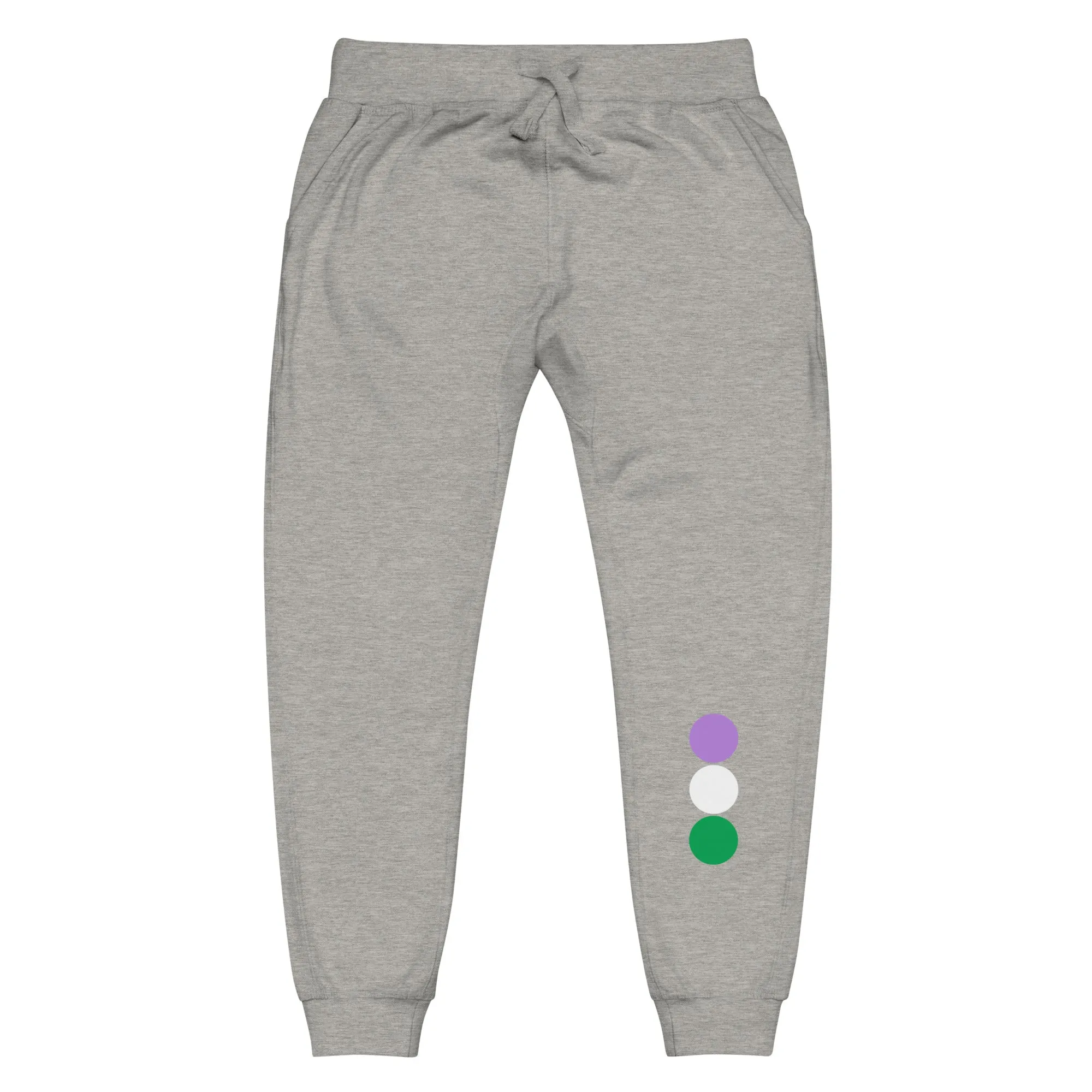 Genderqueer Pride Sweatpants - Circles