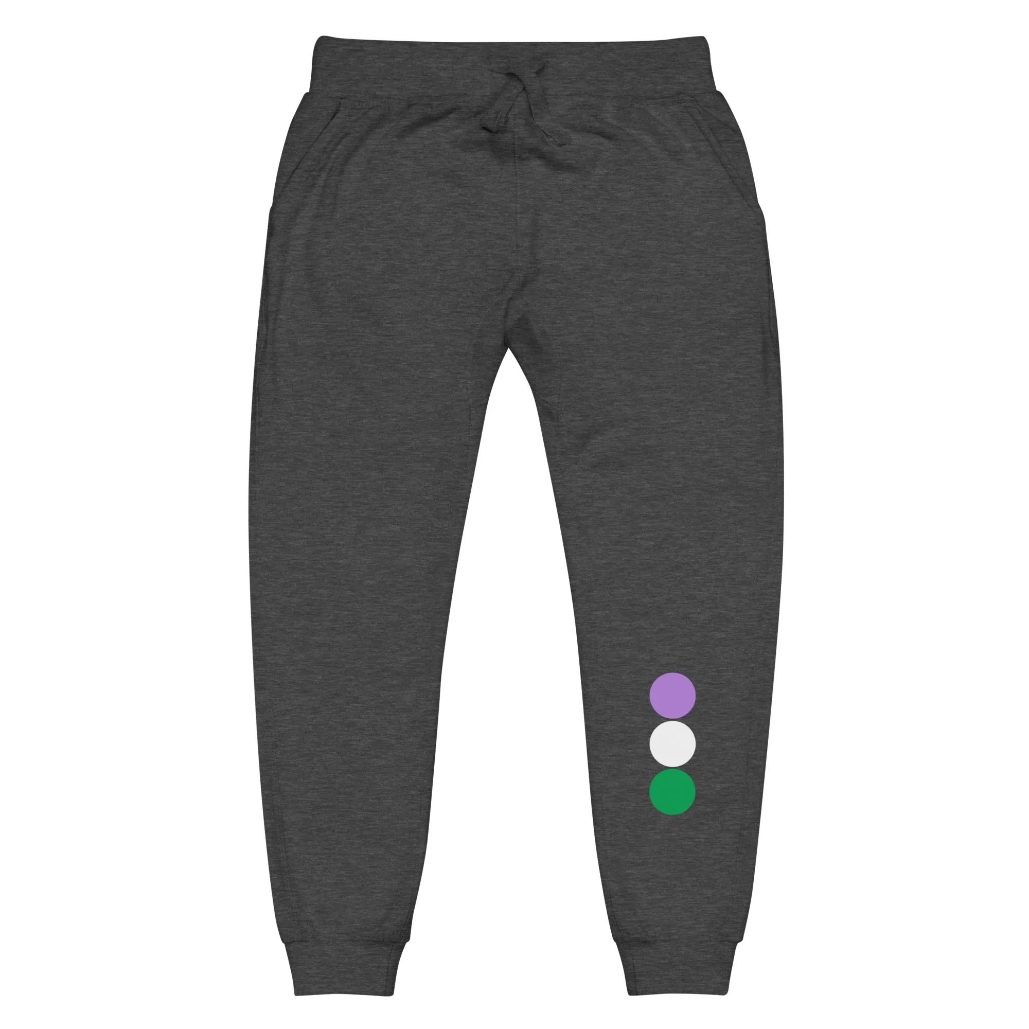 Genderqueer Pride Sweatpants - Circles