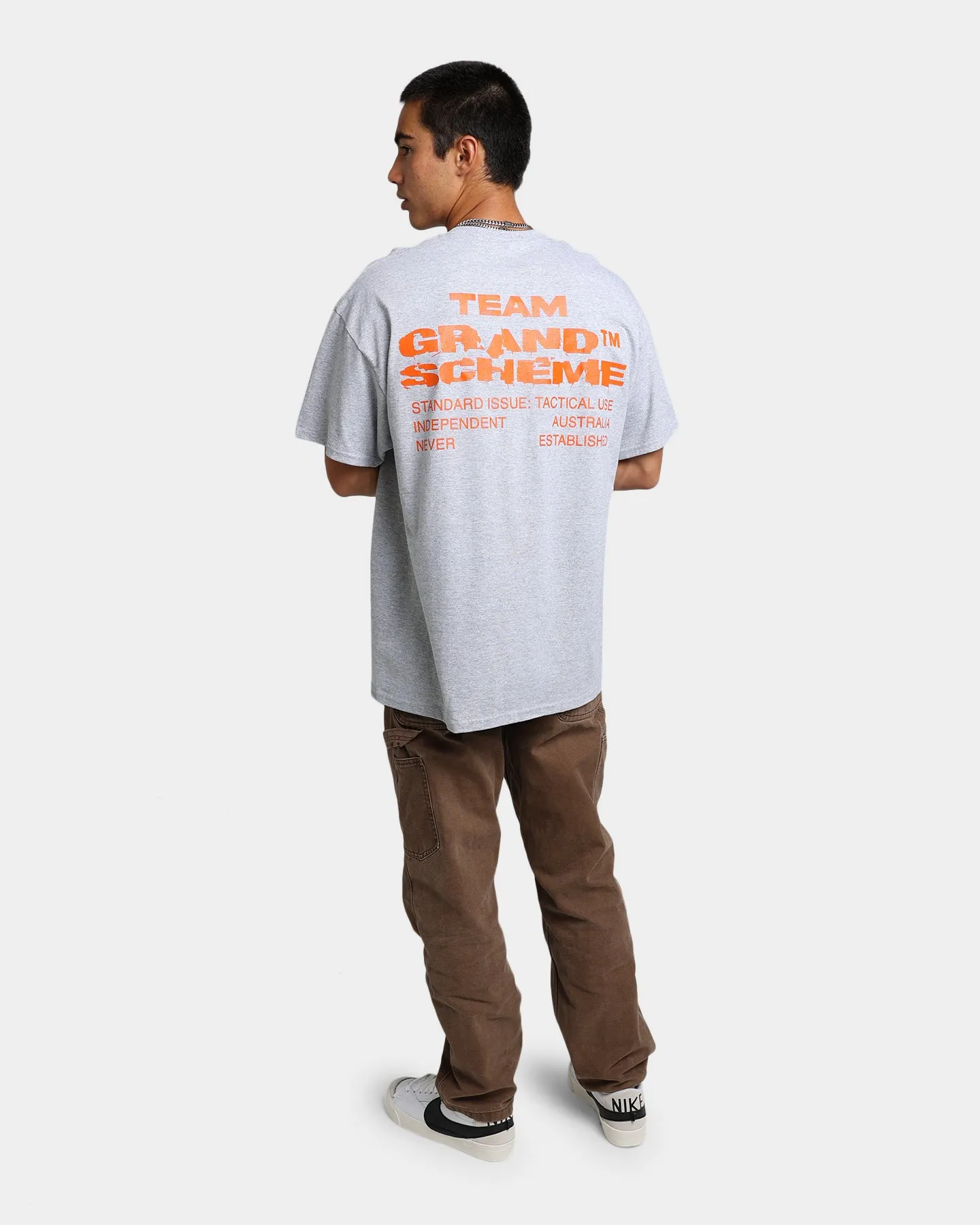 Grand Scheme Team T-Shirt Grey