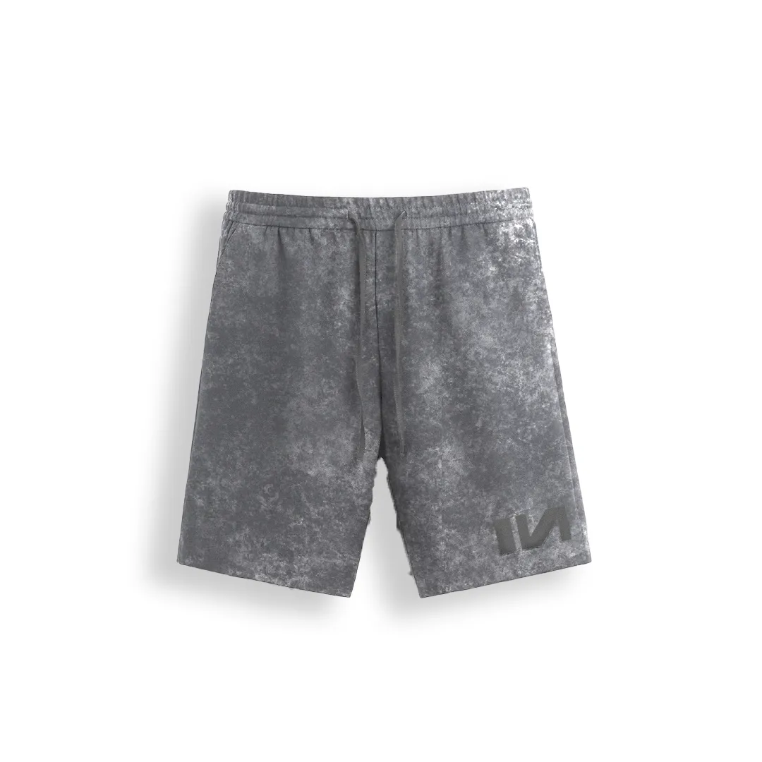 GRAPHITE Washed shorts