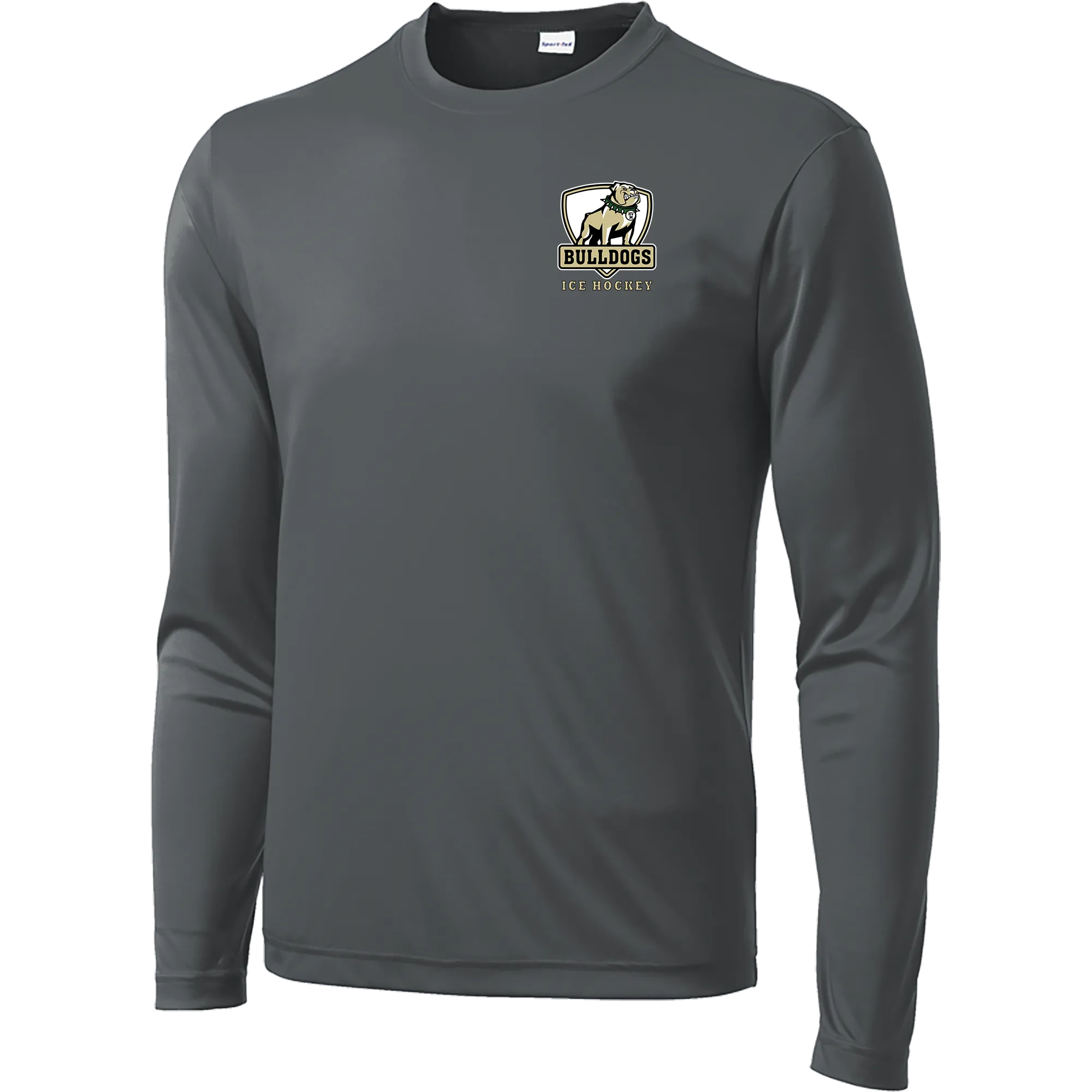 HVM Bulldogs Long Sleeve PosiCharge Competitor Tee