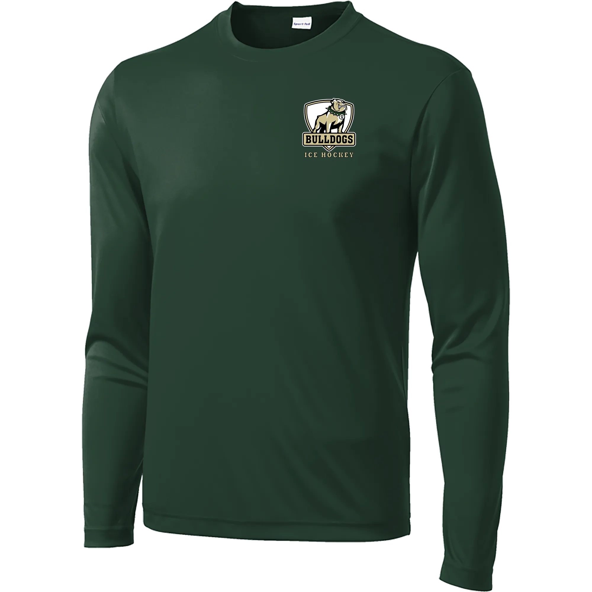 HVM Bulldogs Long Sleeve PosiCharge Competitor Tee