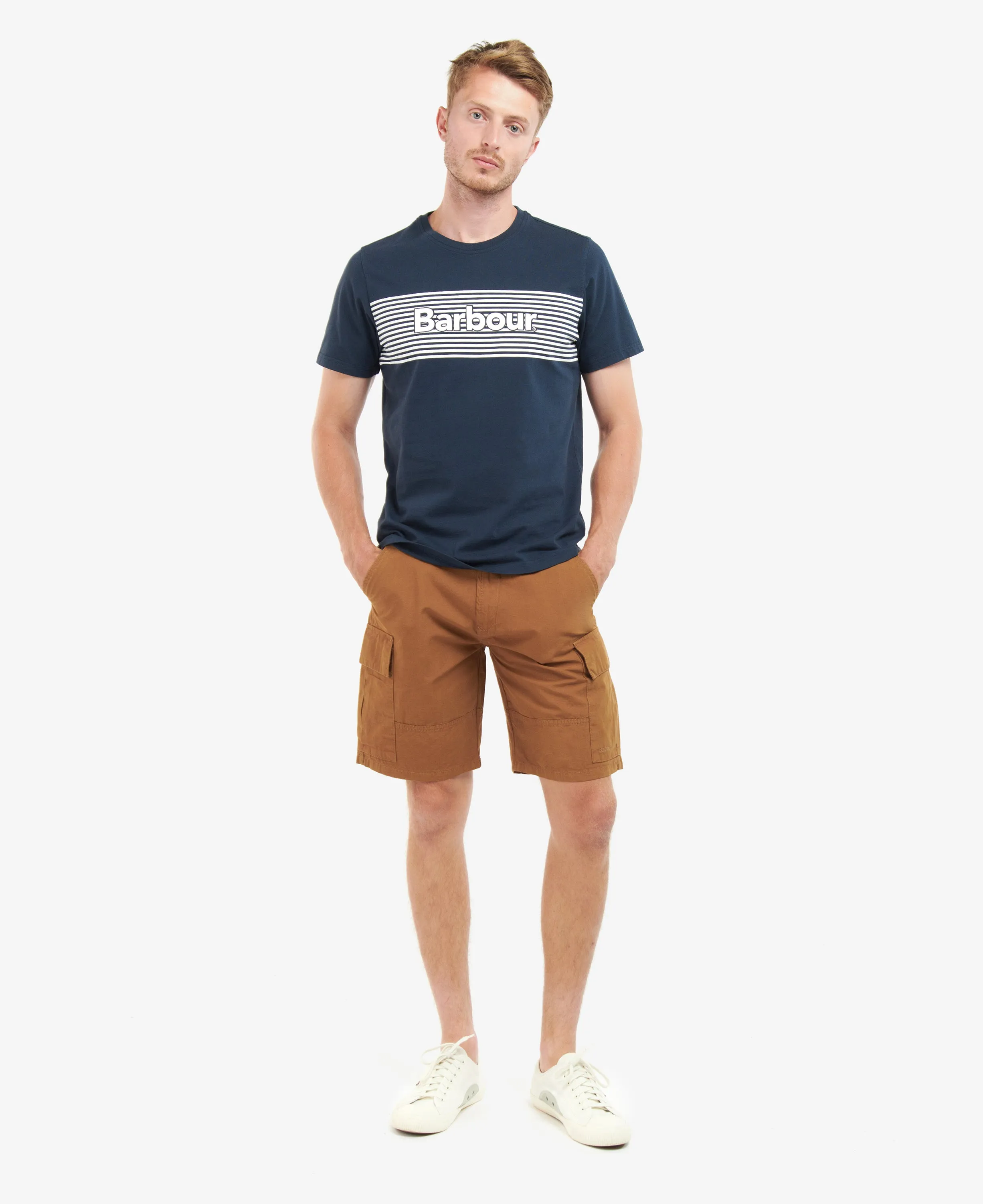 ID70063-Barbour Russet Essential Cargo Short