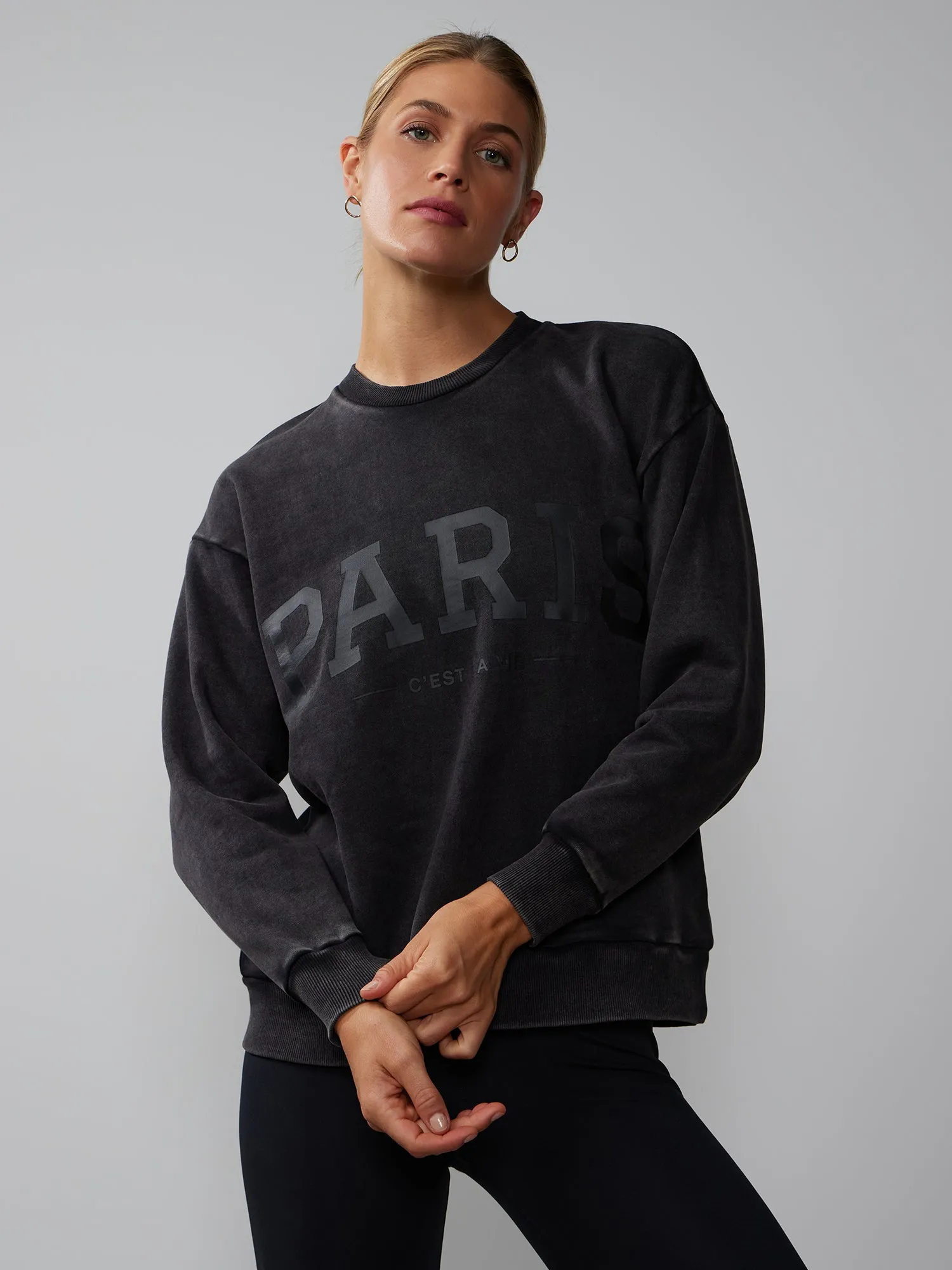 Long Sleeve Crew Neck Sweatshirt