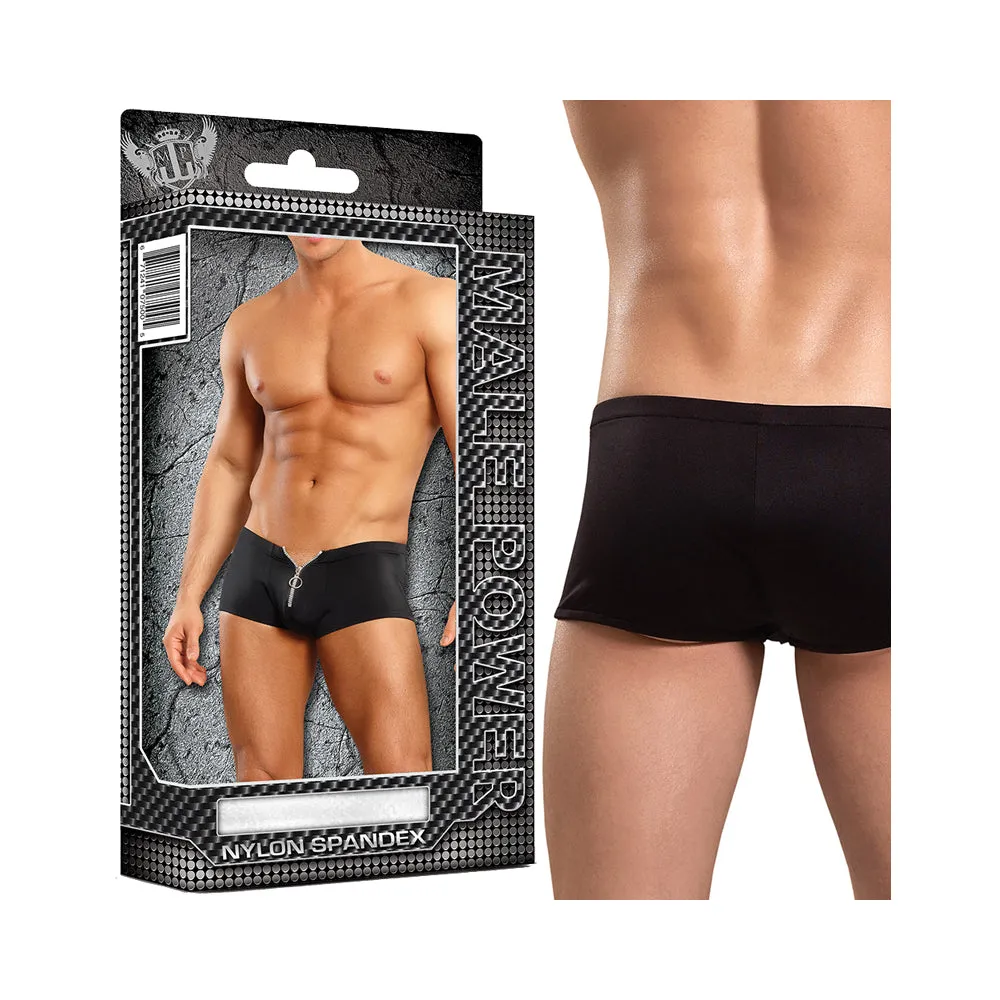 Male Power Zipper Shorts L/XL Underwear