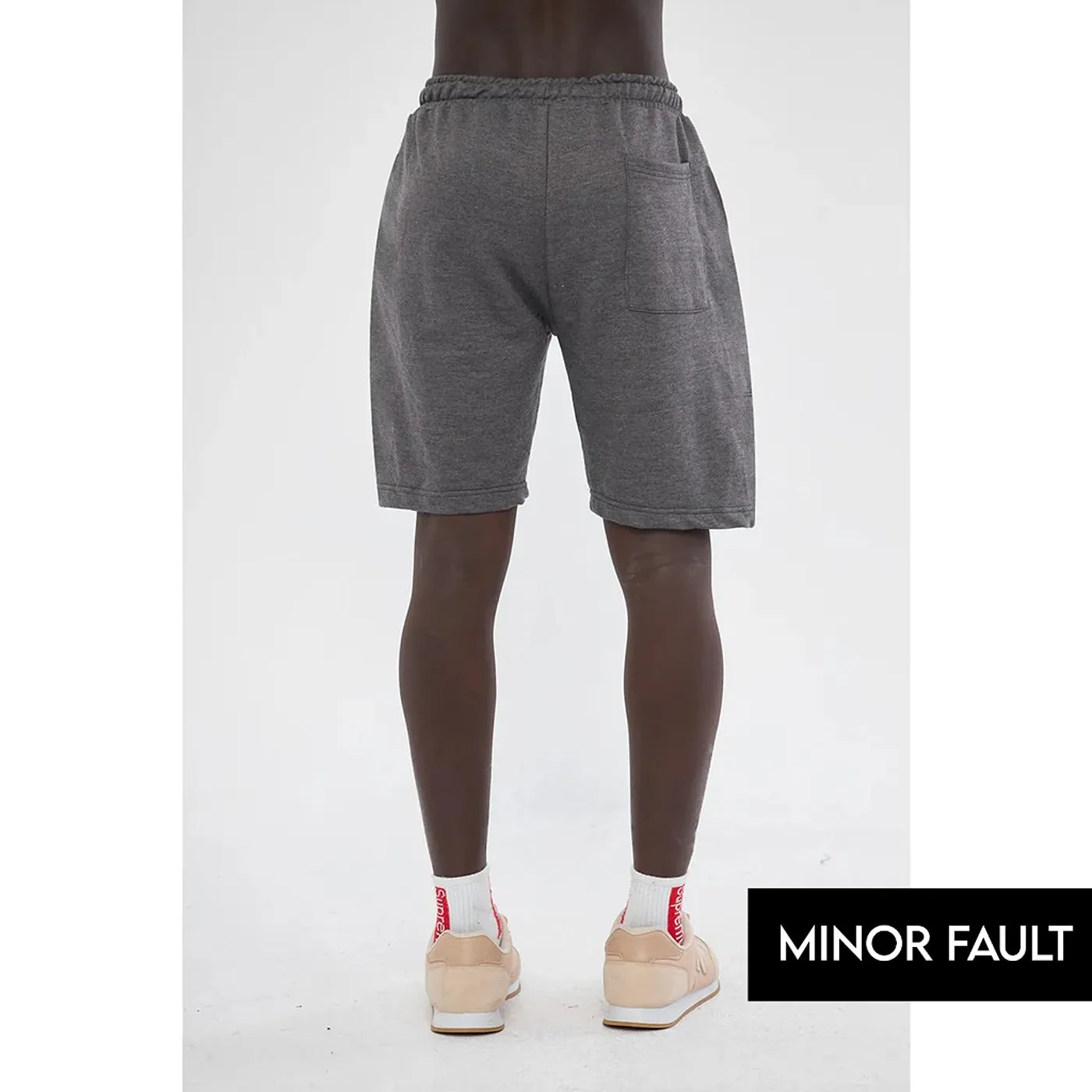 (Minor Fault) Charcoal Relaxed Fit Shorts