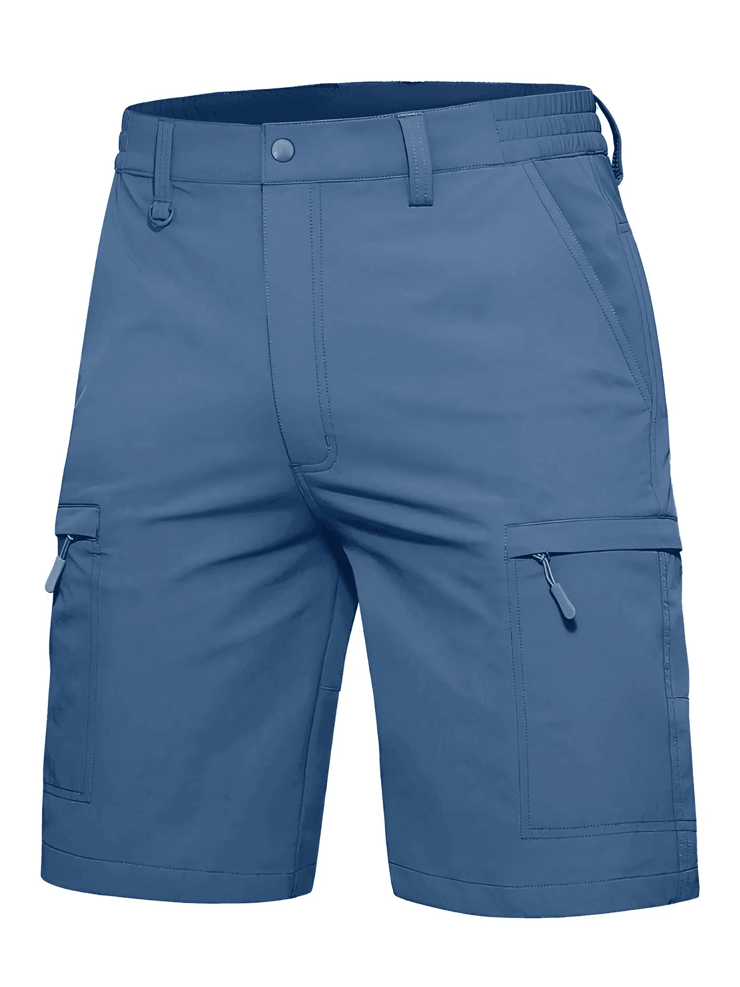 Moisture Wicking Casual Shorts Mens Cargo Work Shorts Rip-Stop