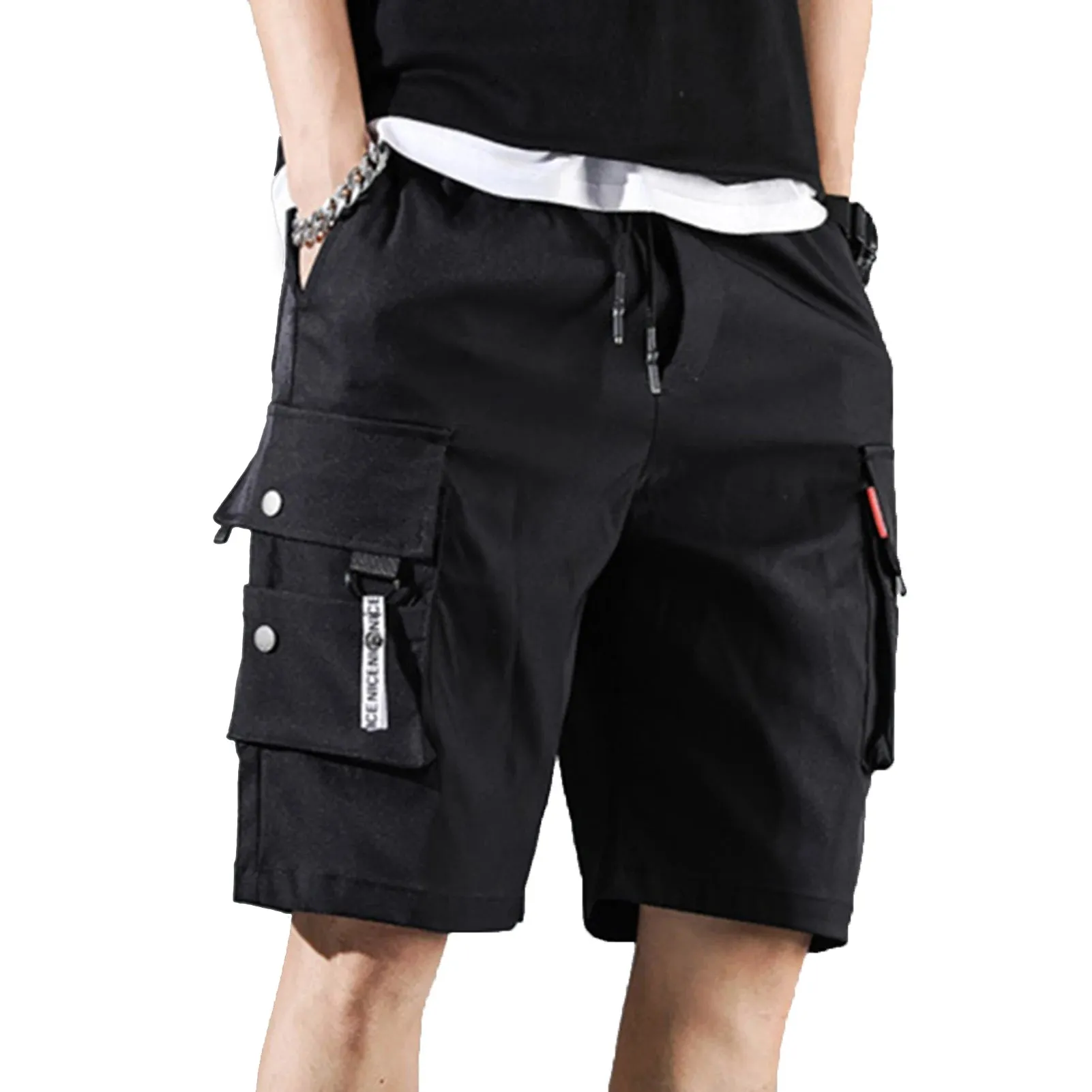 Multi Pocket Shorts for Streetwear