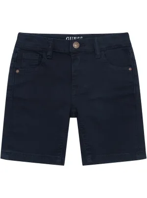 Navy Bull Denim Shorts