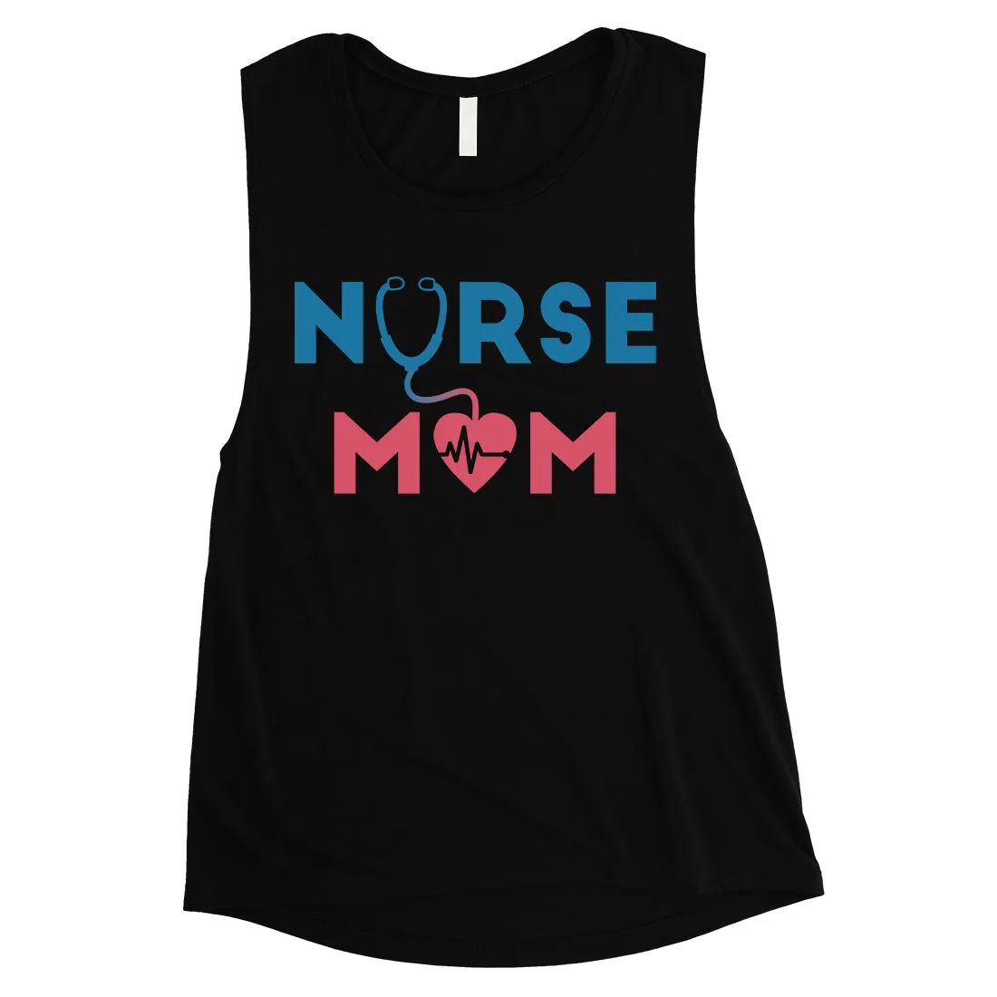 Nurse Mom Womens Workout Muscle Tank Top Mother's Day Gift Ideas