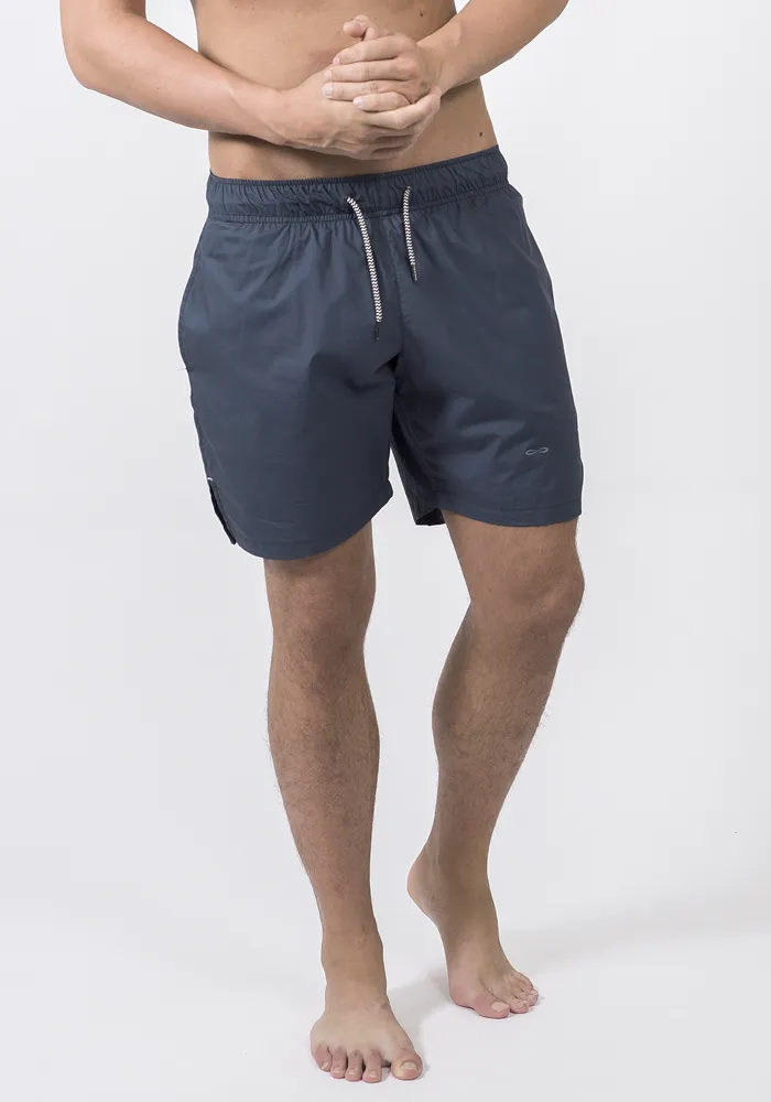 Organic Cotton Poplin Running Shorts