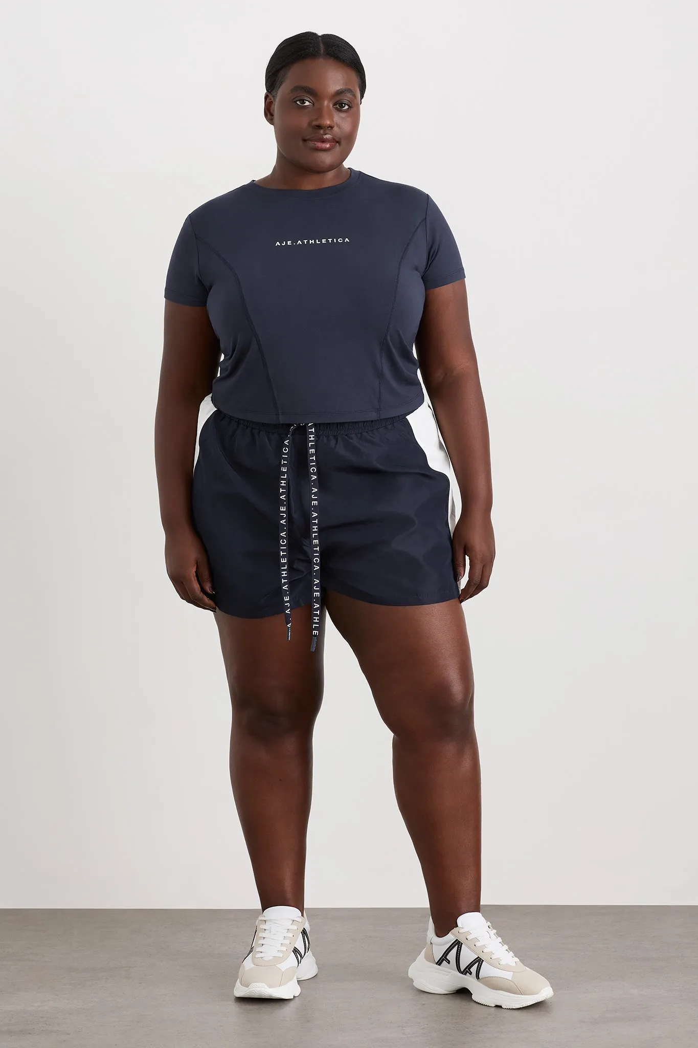 Panelled Spray Shorts 603