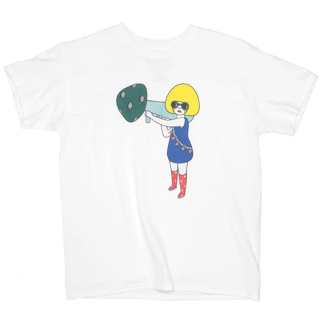 Popkiller Artist Series Naoshi Mushroom Girl Youth T-shirt