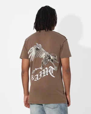 Saint Morta Departed Lafayette T-Shirt Vintage Brown