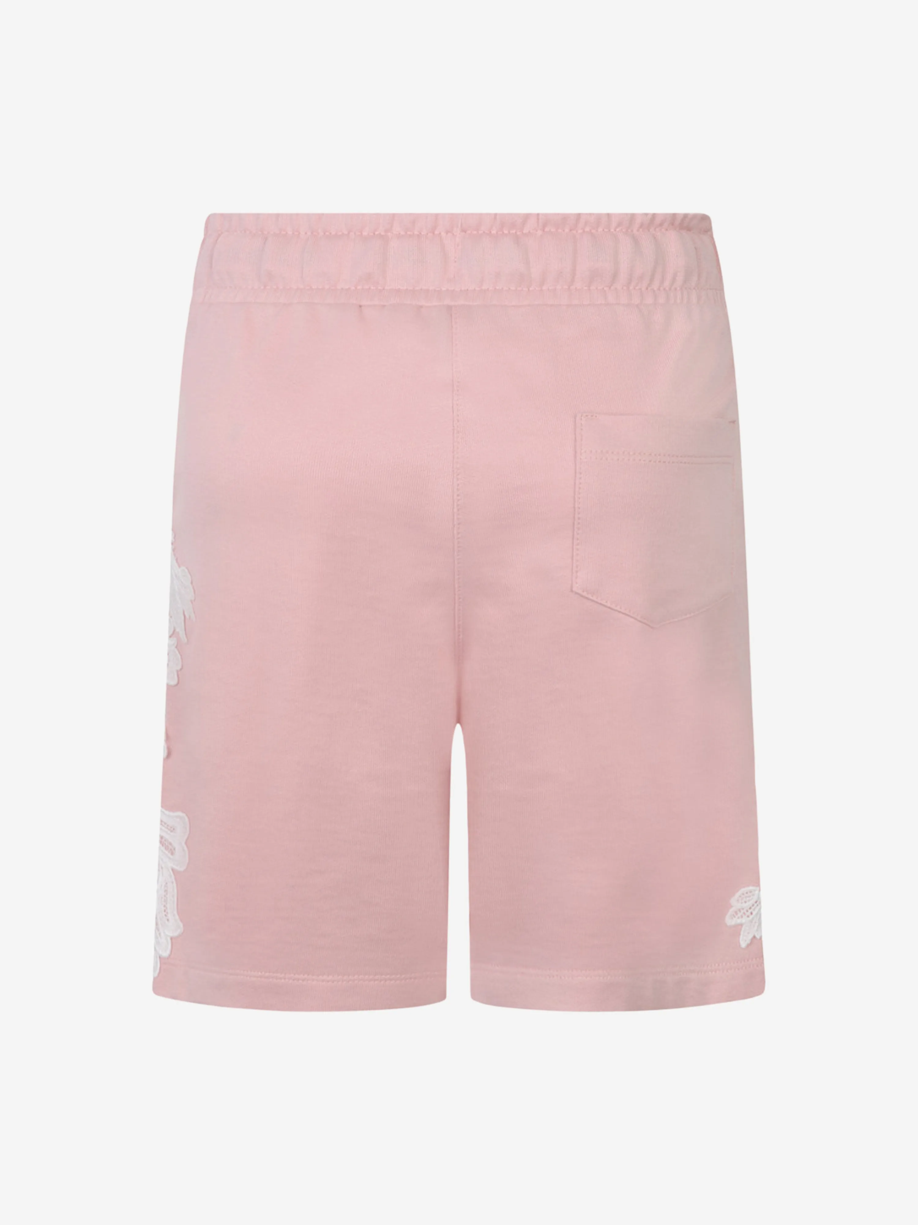 Simonetta Shorts With Embroidered Lace