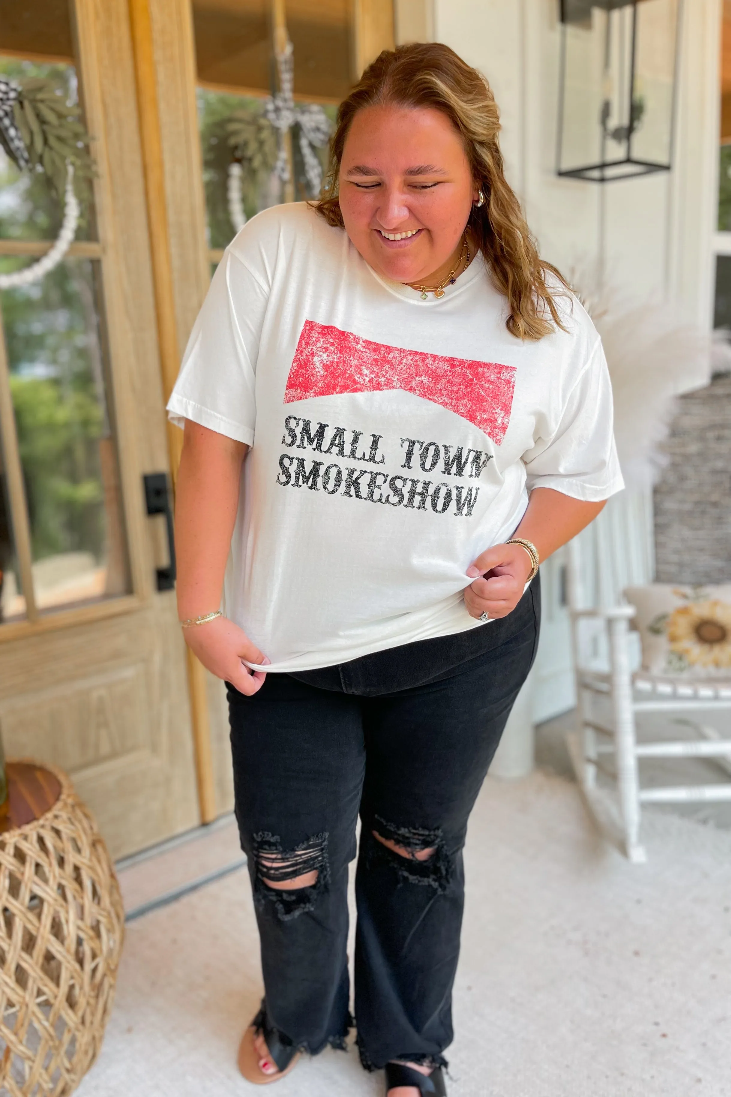 Small Town Smokeshow Vintage Graphic Tee *FINAL SALE*