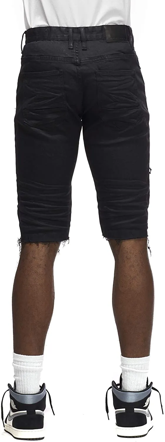 Smoke Rise Men's Basic & Heavy Rip and Repair Stretch Shorts