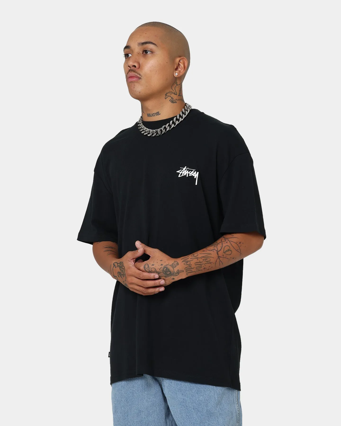 Stussy Funky Tribe T-Shirt Black