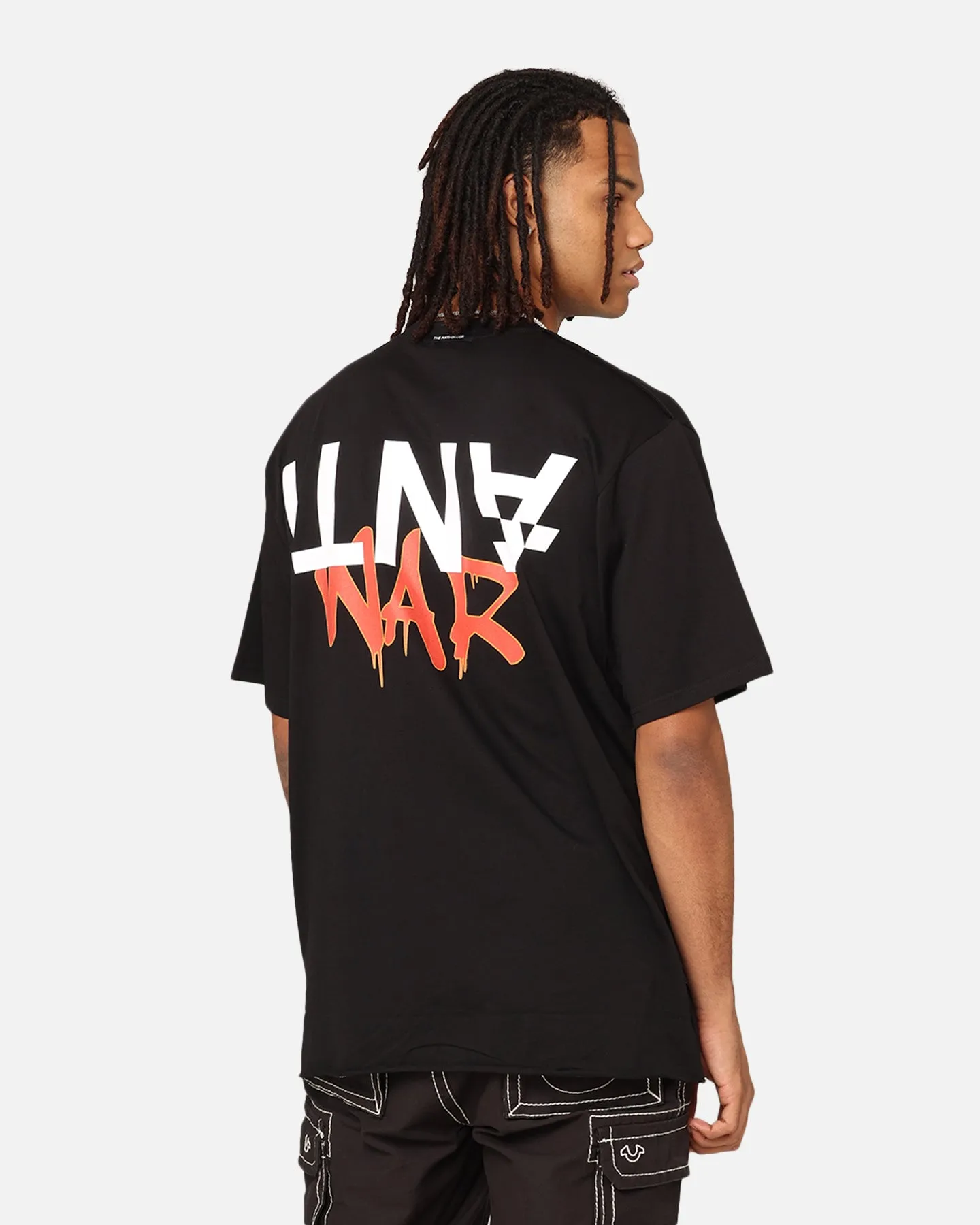 The Anti Order Anti War Baggy T-Shirt Black