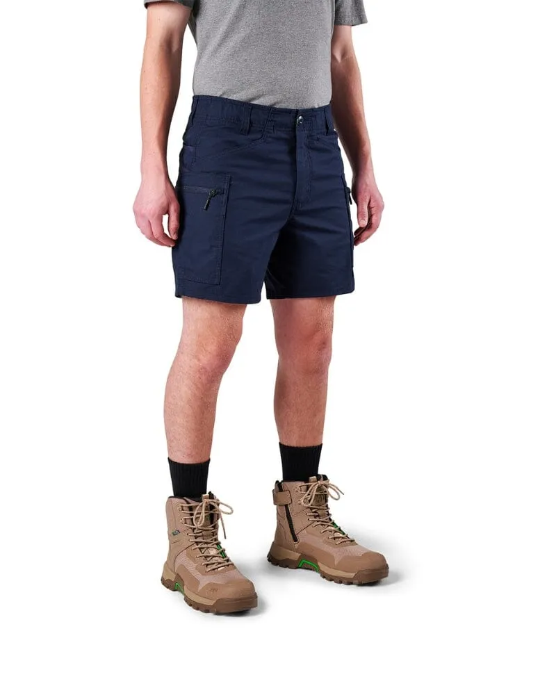 Tradies WS-6 Comfort Waist Stretch Cargo Short 2 Value Pack - Navy/Navy