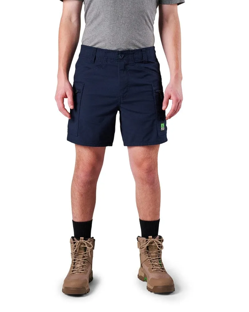 Tradies WS-6 Comfort Waist Stretch Cargo Short 2 Value Pack - Navy/Navy