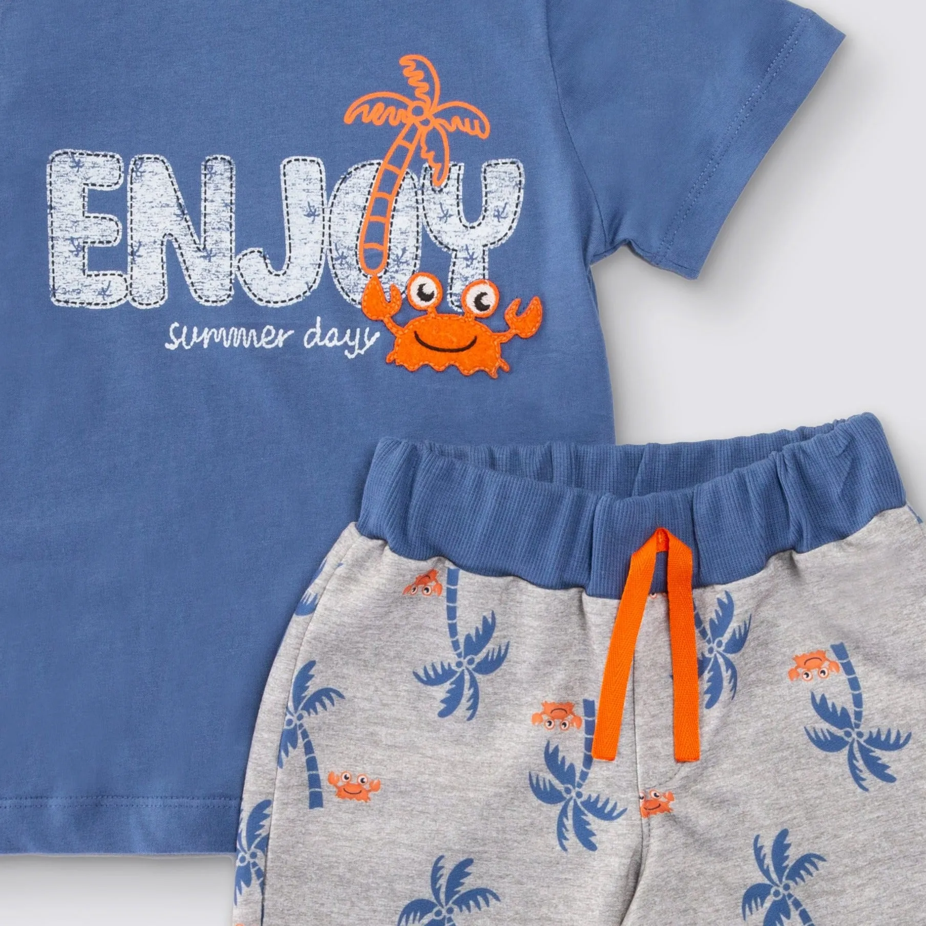 Tropical Joy Boys Casual Set