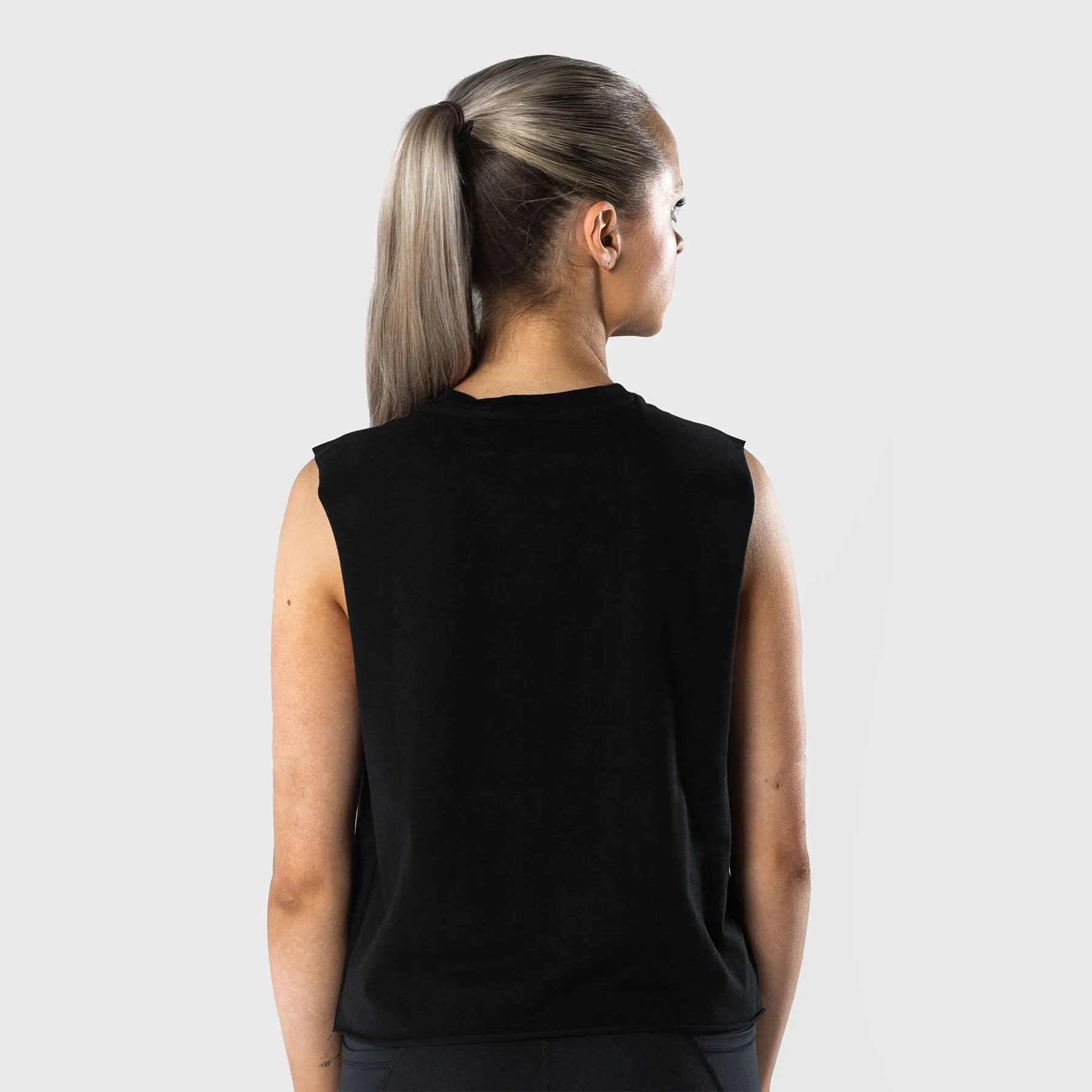 TWL - WOMEN'S SLASH CROP - BLACK/CAMO