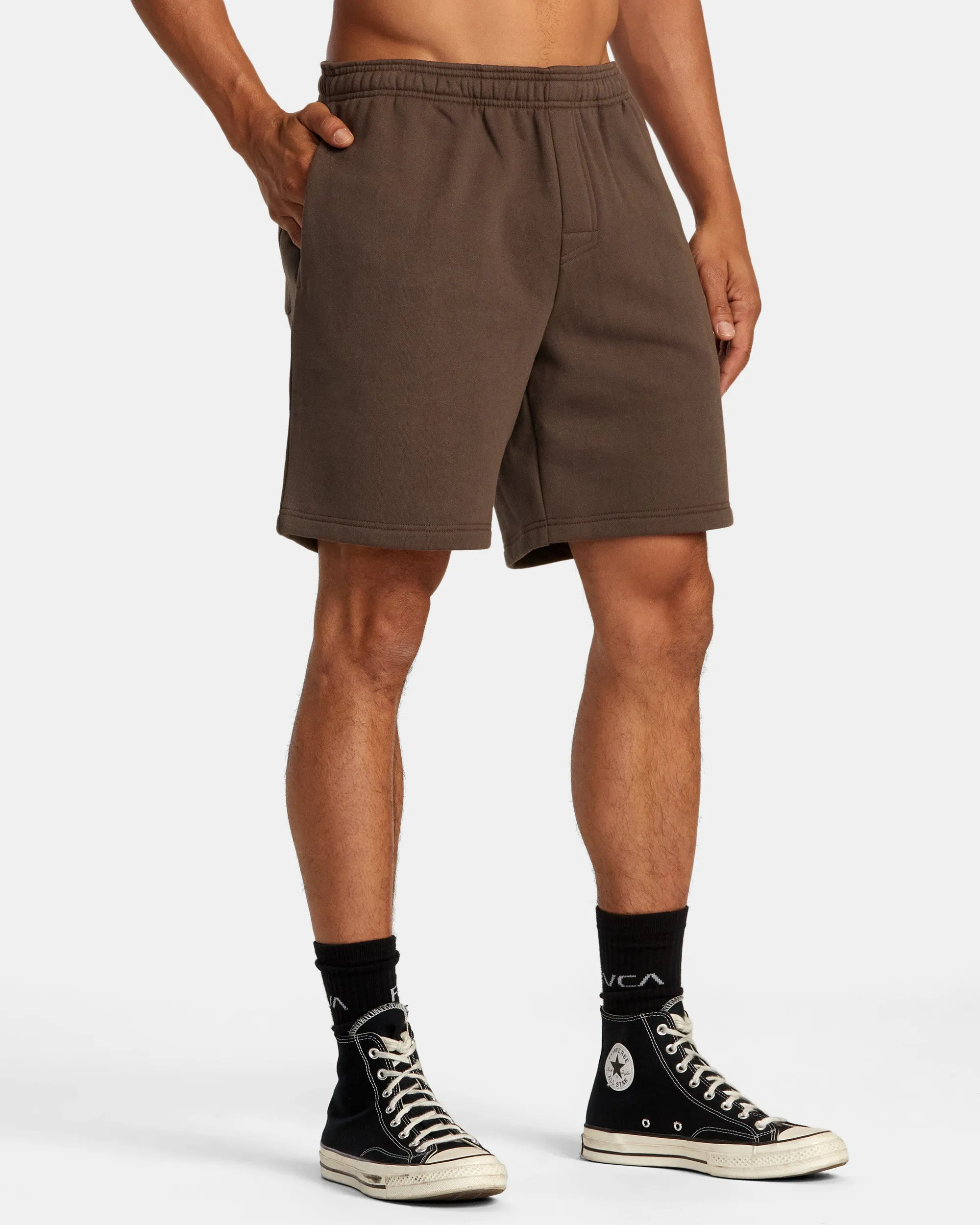 VA Essential 18" Sweat Shorts - Mocha