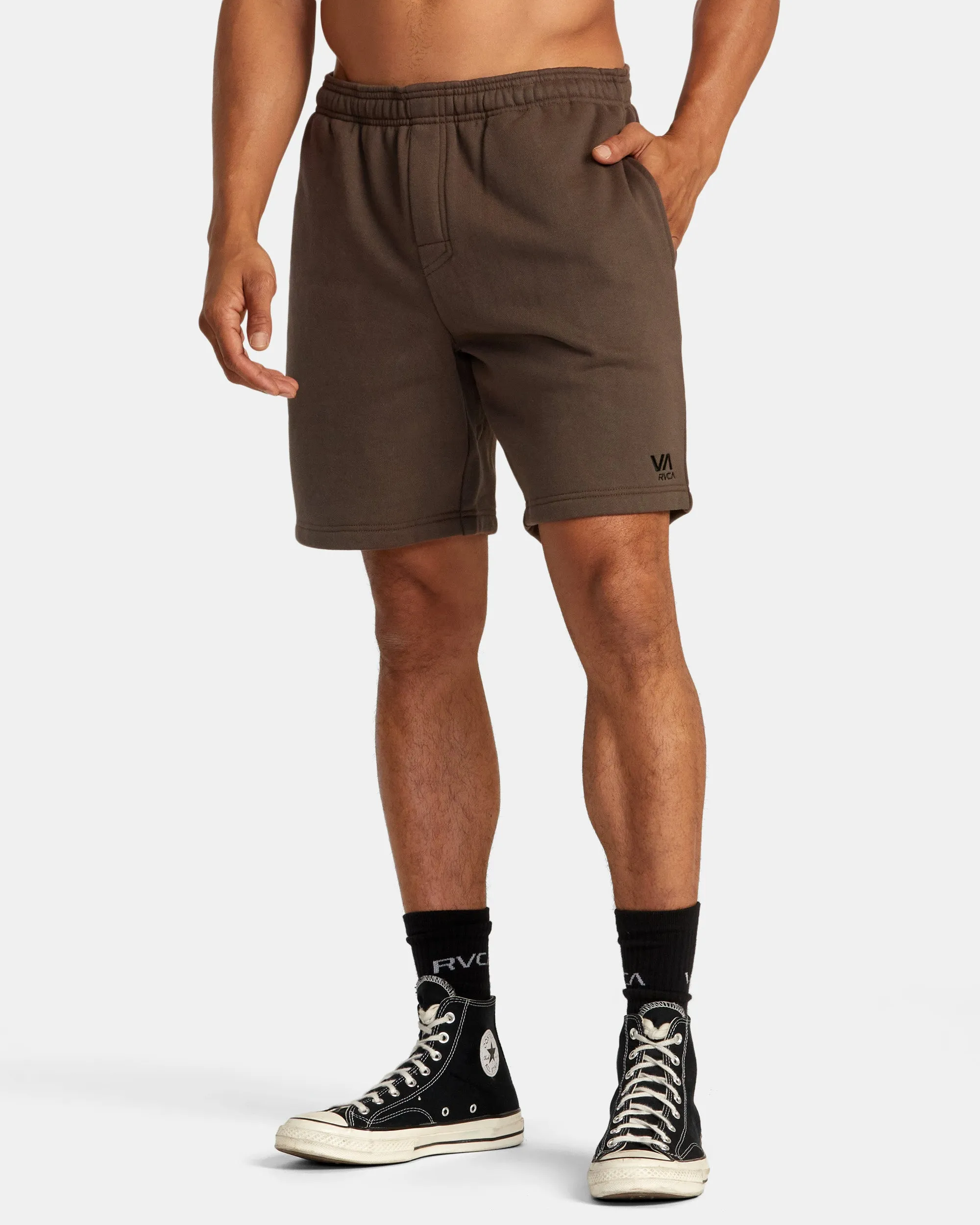 VA Essential 18" Sweat Shorts - Mocha