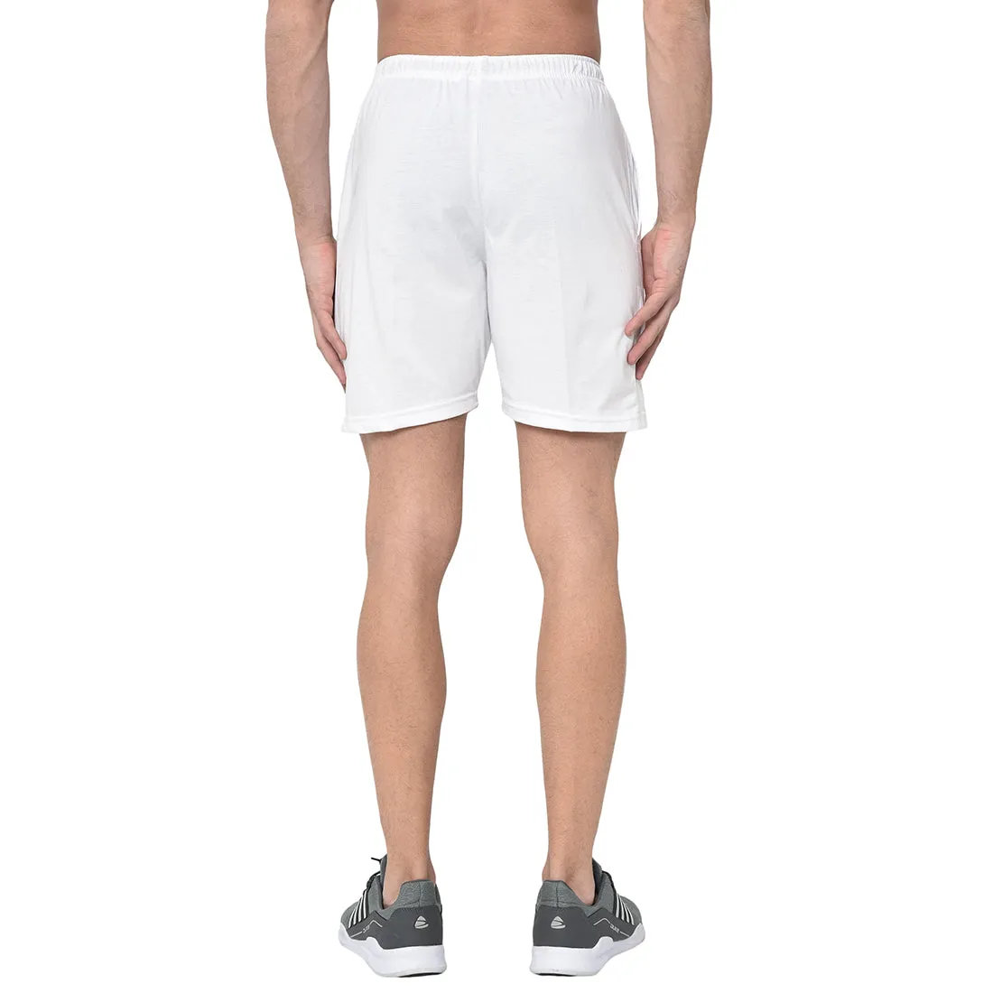 Vimal Jonney White Shorts For Men's