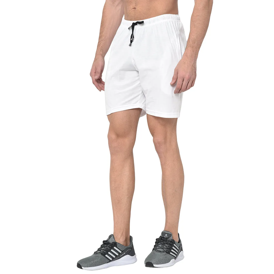 Vimal Jonney White Shorts For Men's